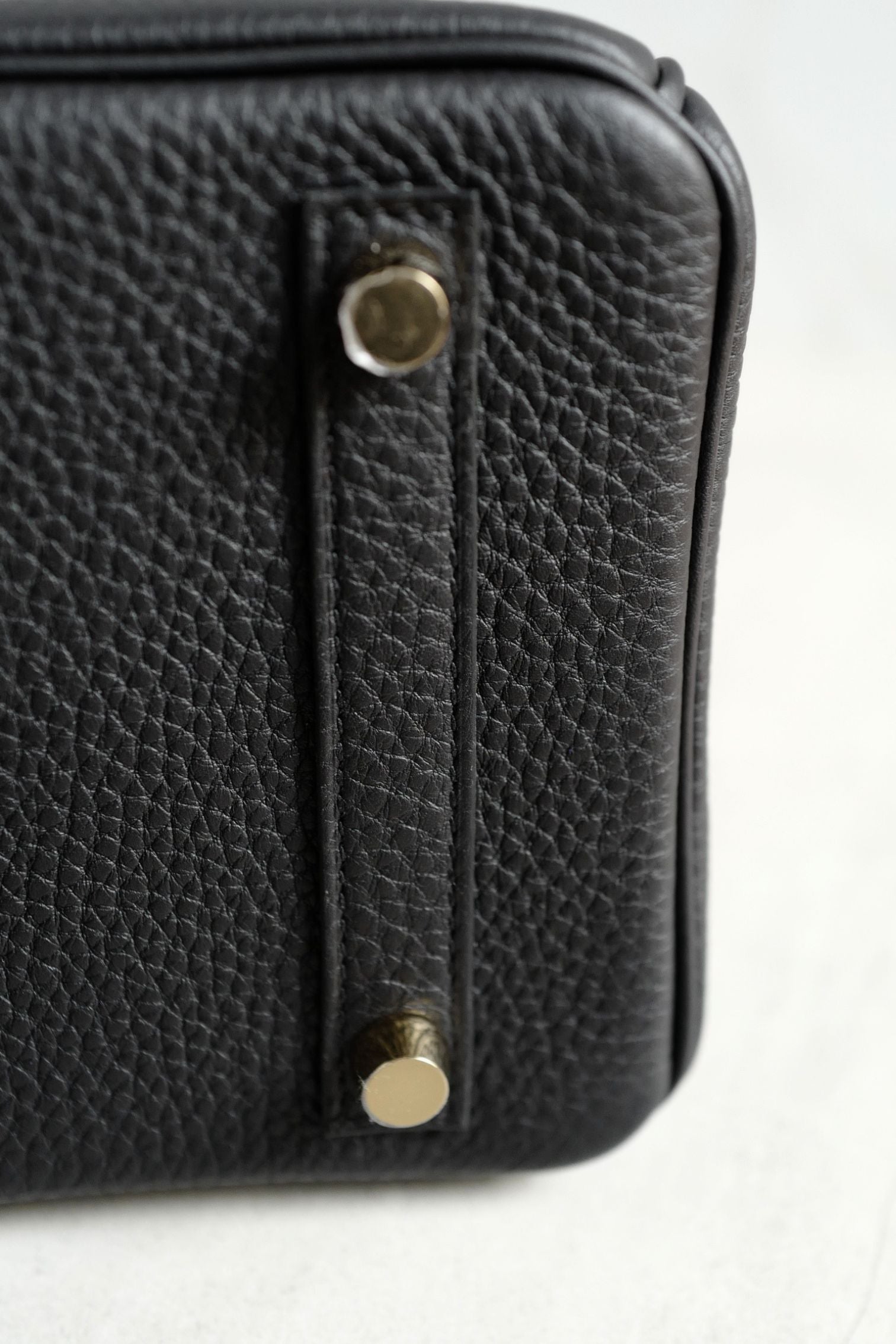 New Hermès Birkin 25 Black Togo Leather Gold Hardware