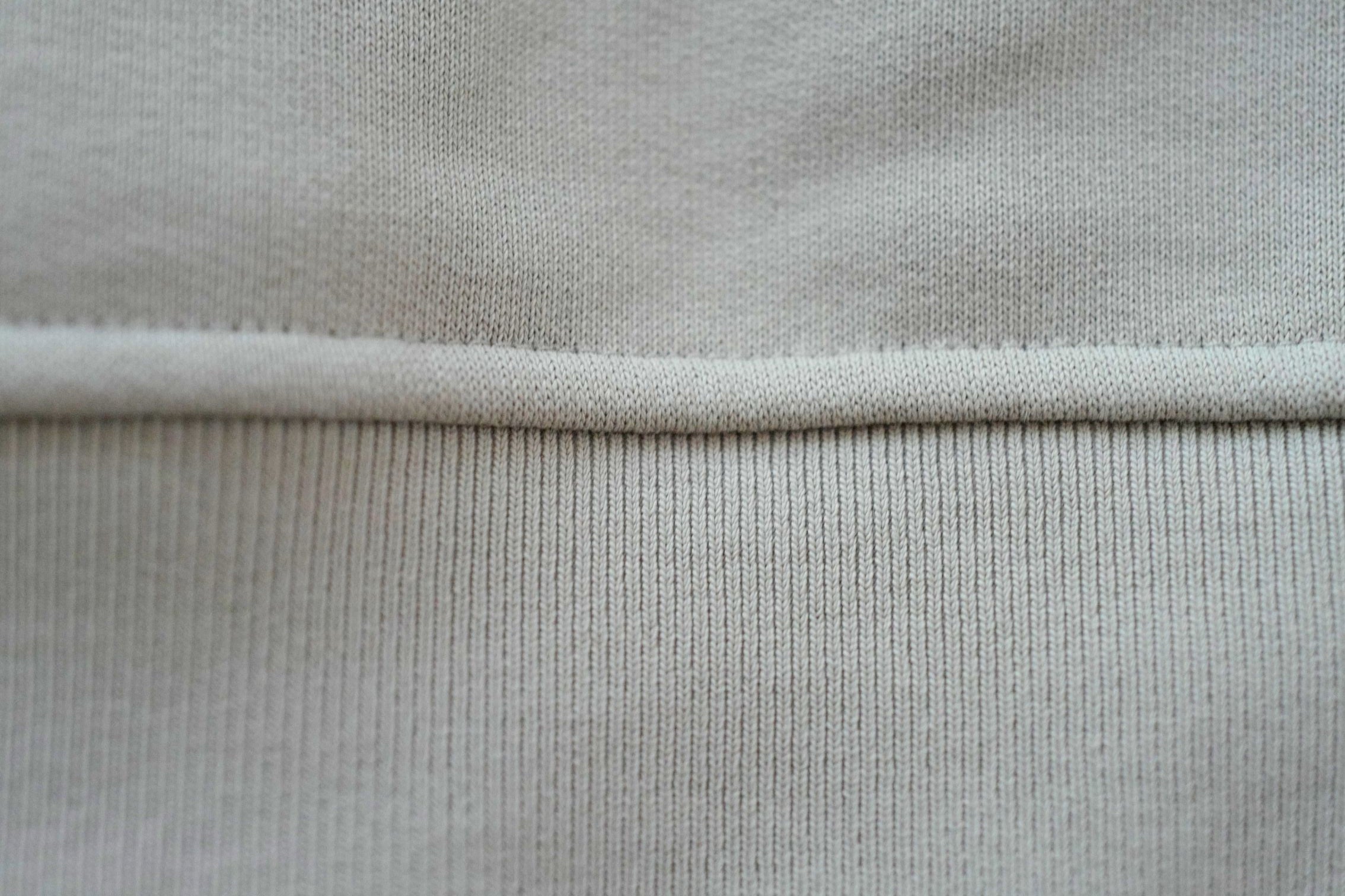 Hermès Ex-Libris Crewneck Sweater Mastic Cotton Size L