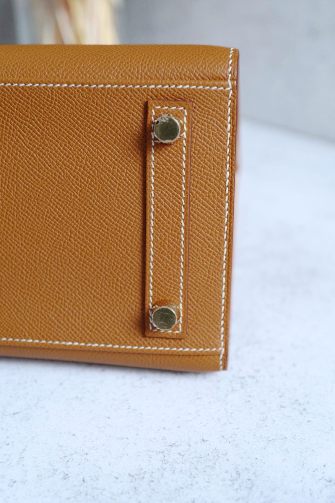 Hermès Birkin 25 Gold Epsom Sellier Gold Hardware 2022 U Stamp