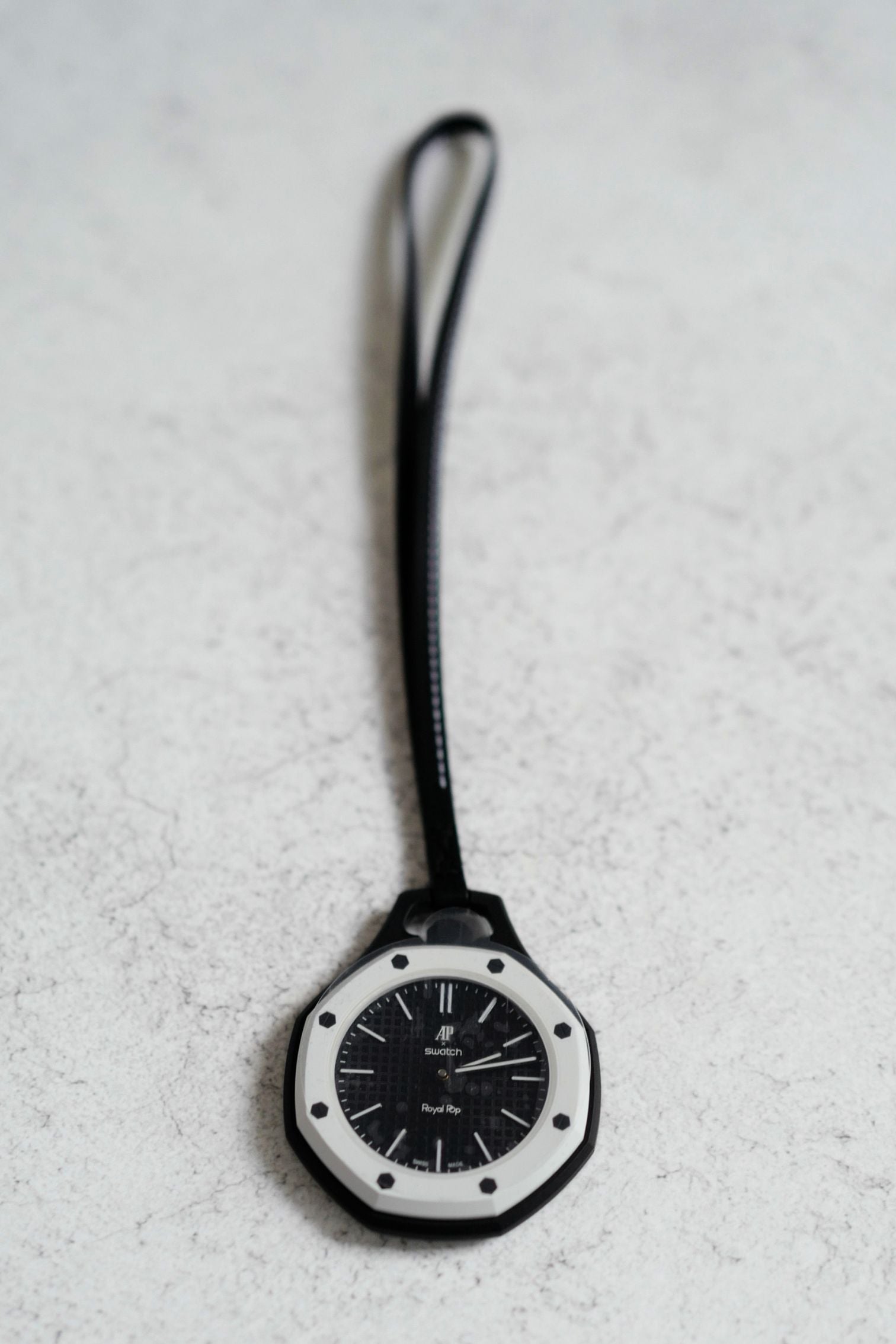 Audemars Piguet x Swatch Royal Pop Panda Black White Mechanical Watch