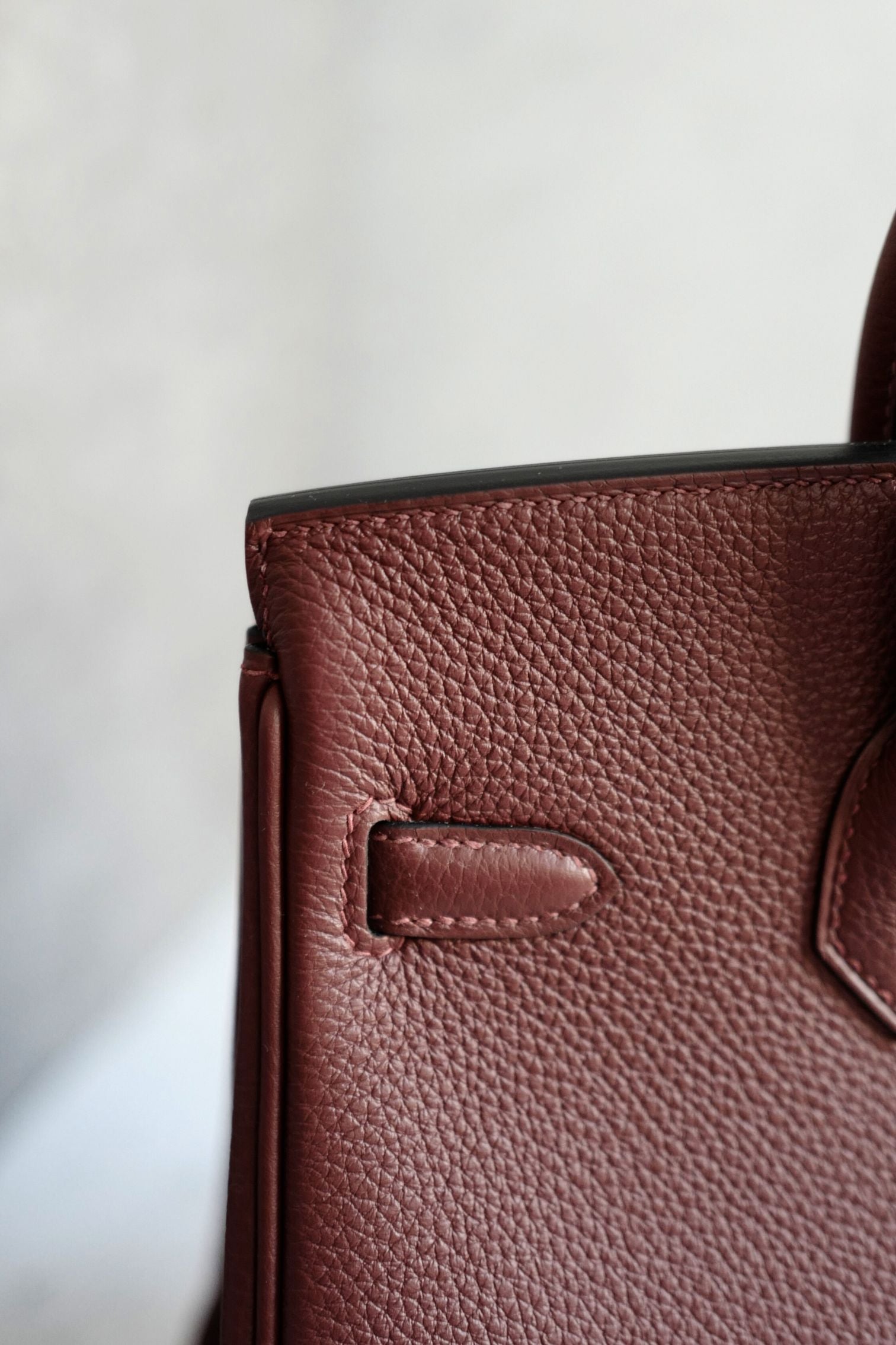 Hermès Birkin 25 Rouge H Togo Leather Gold Hardware K Stamp 2025