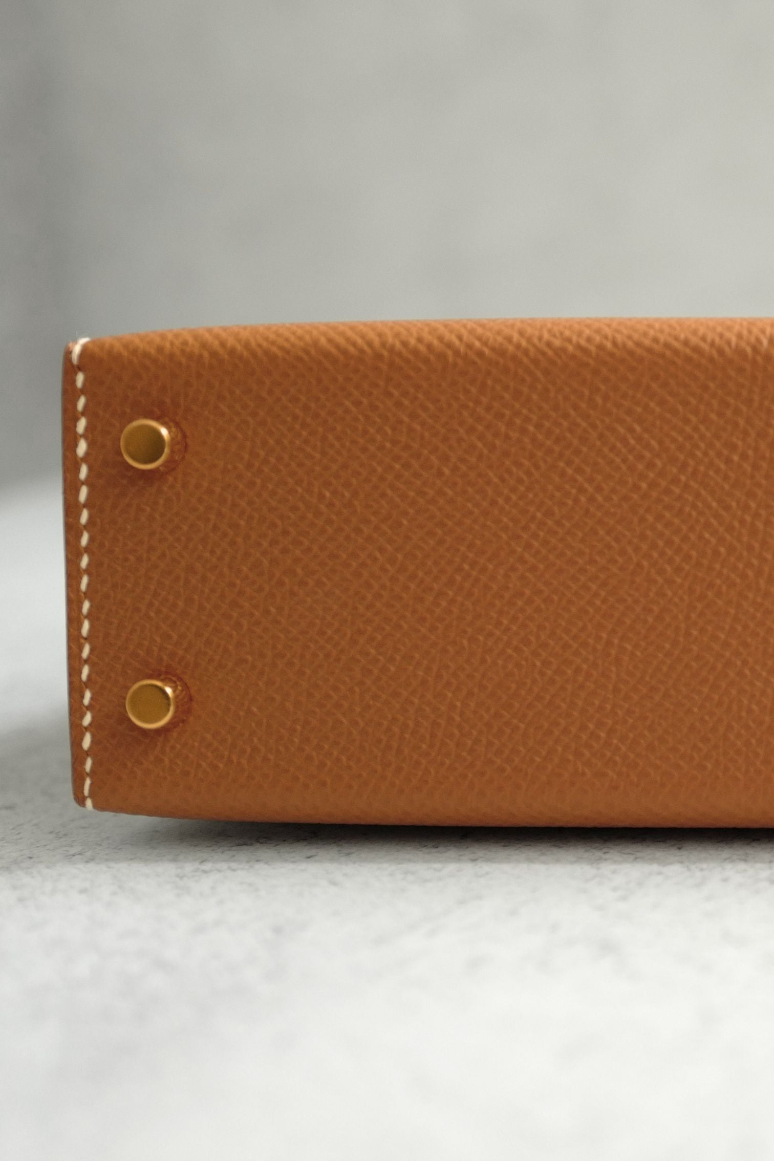BNIB Hermes Mini Kelly Gold Epsom Calfskin Gold Hardware G Stamp 2026
