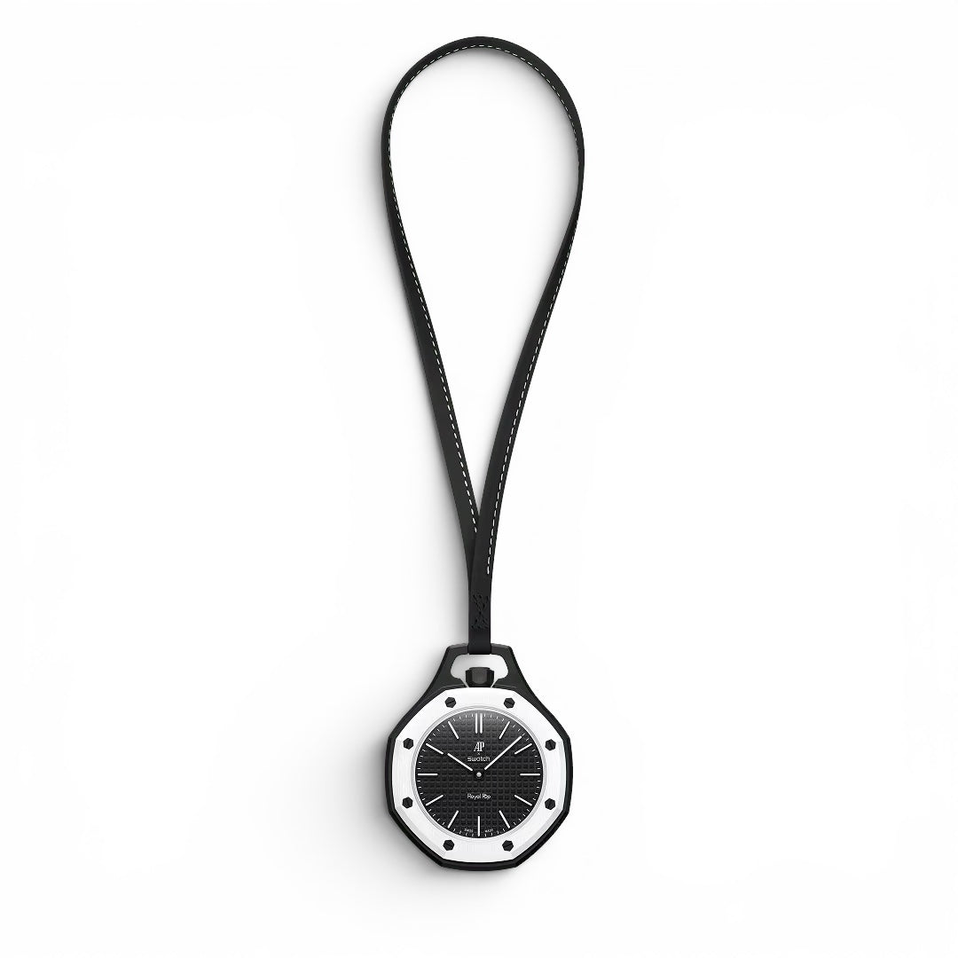 Audemars Piguet x Swatch Royal Pop Panda Black White Mechanical Watch