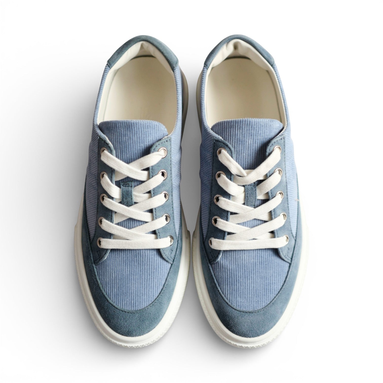 BNIB Hermes Deep Sneaker Bleu Pinede Size 39.5