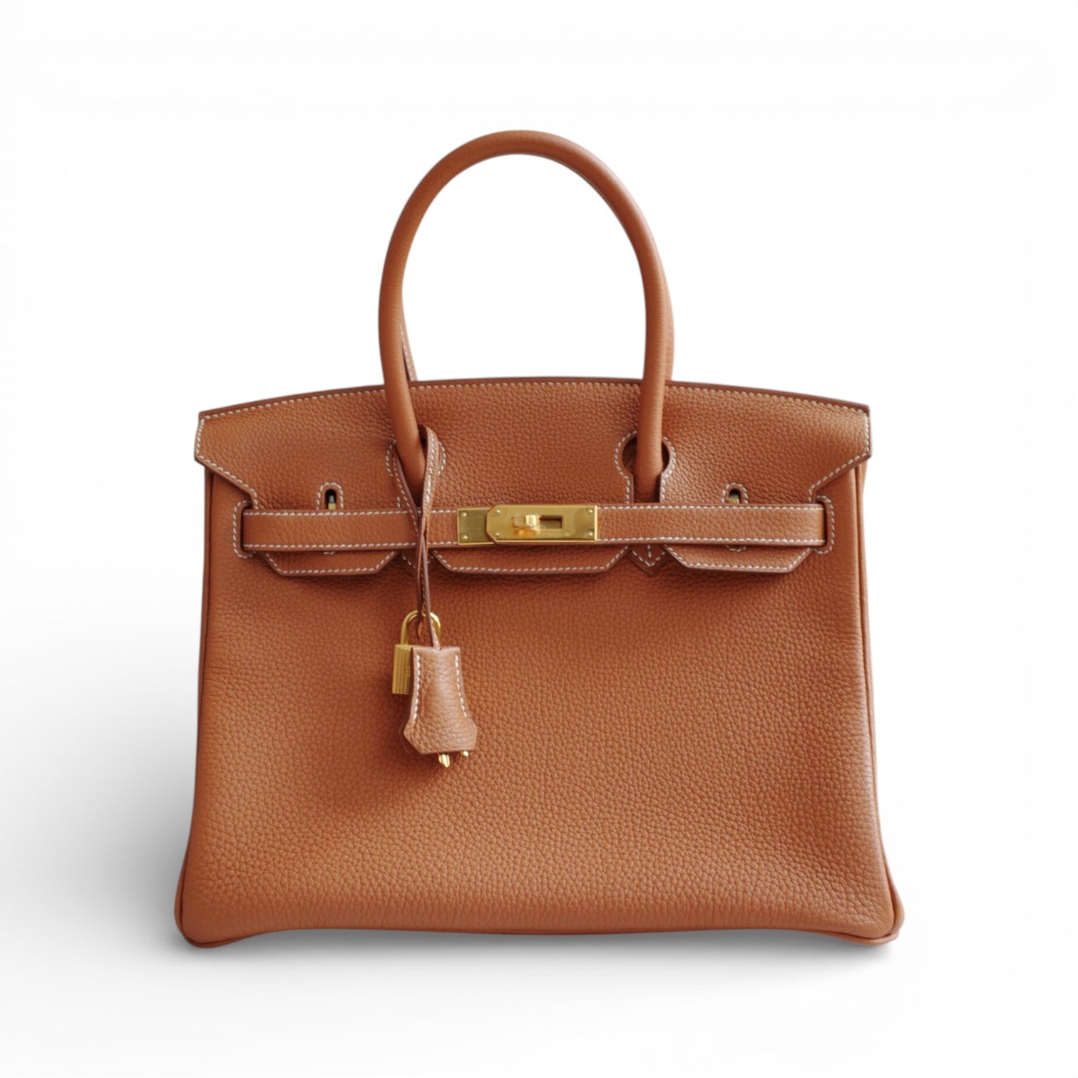 Hermès Birkin 30 Gold Togo Leather Gold Hardware Z Stamp