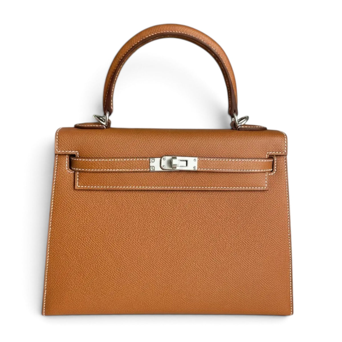 BNIB Hermes Kelly 25 Gold Epsom Sellier Palladium Hardware G Stamp 2026