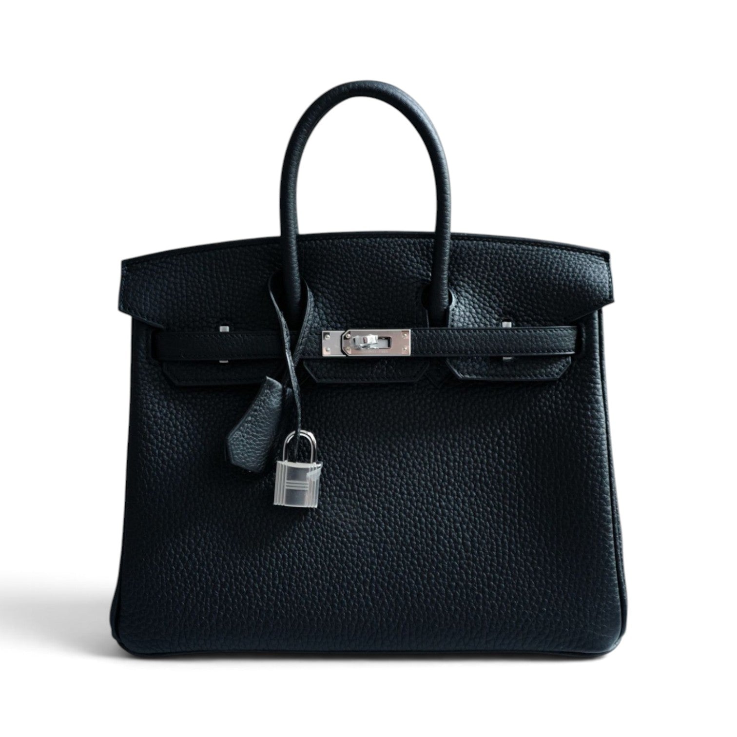 BNIB Hermes Birkin 25 Black Togo Leather Palladium Hardware G Stamp 2026