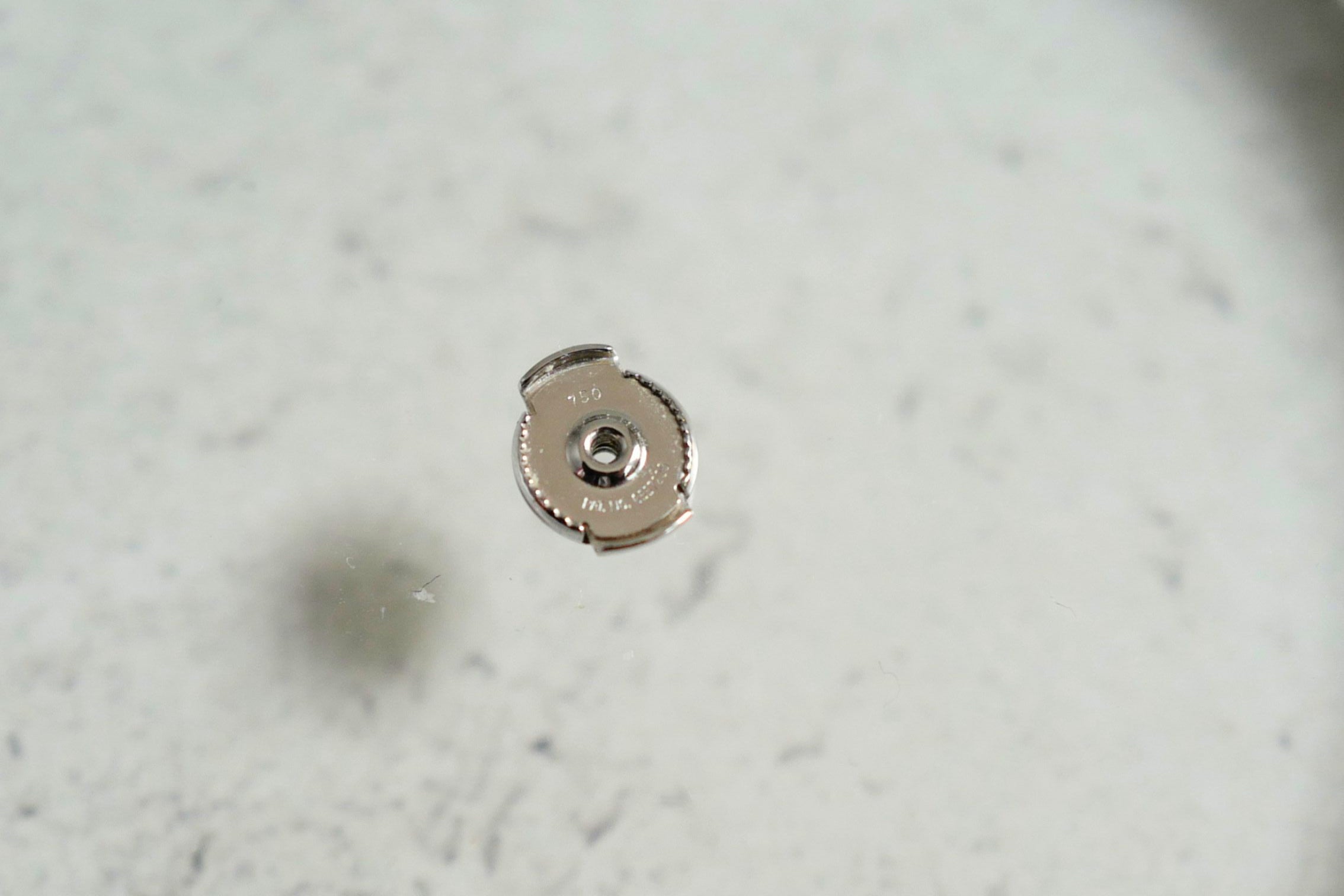 BNIB Hermes Finesse Earrings White Gold With Diamonds $11K Retail