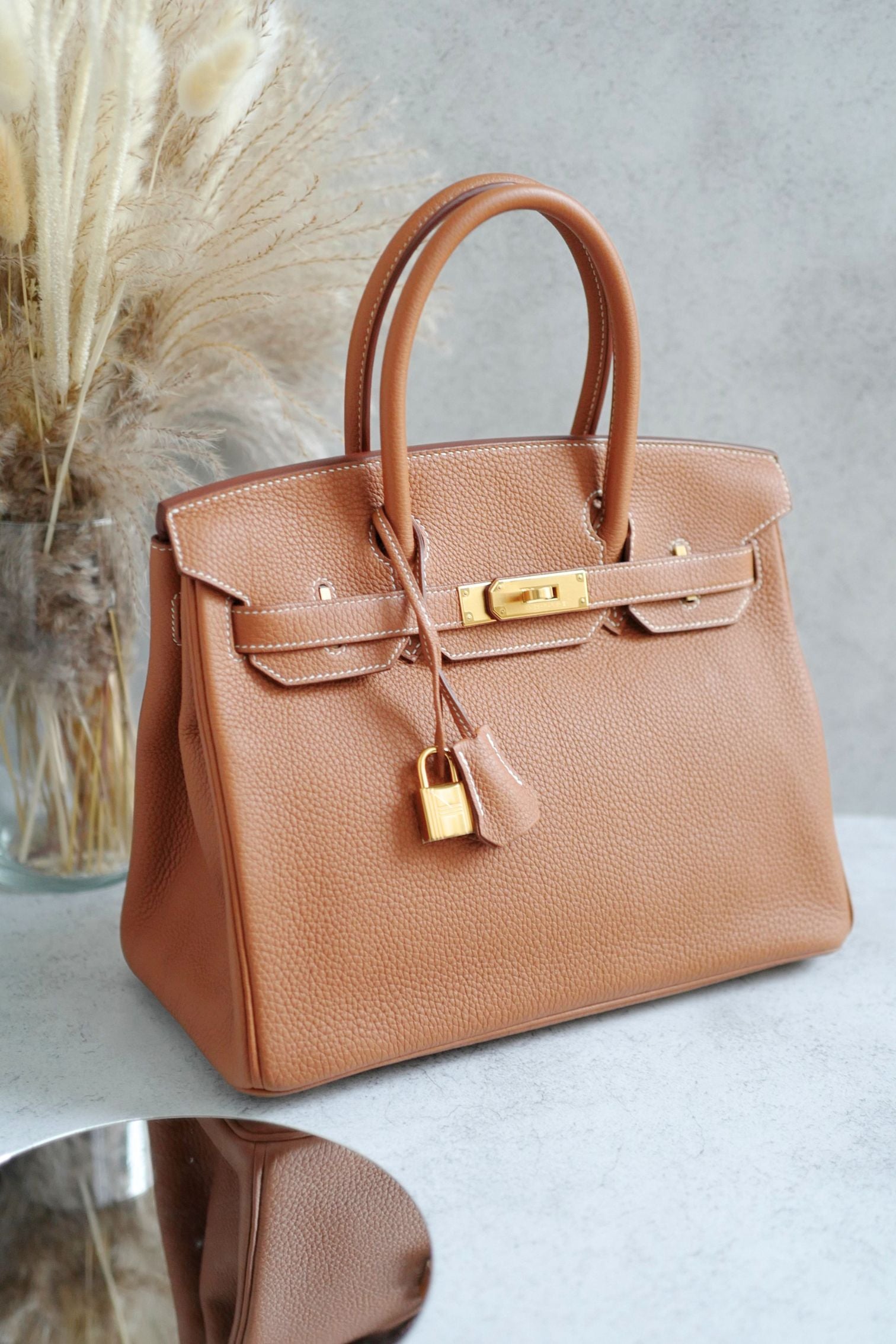 BNIB Hermes Birkin 30 Gold Togo Leather Gold Hardware G Stamp 2026