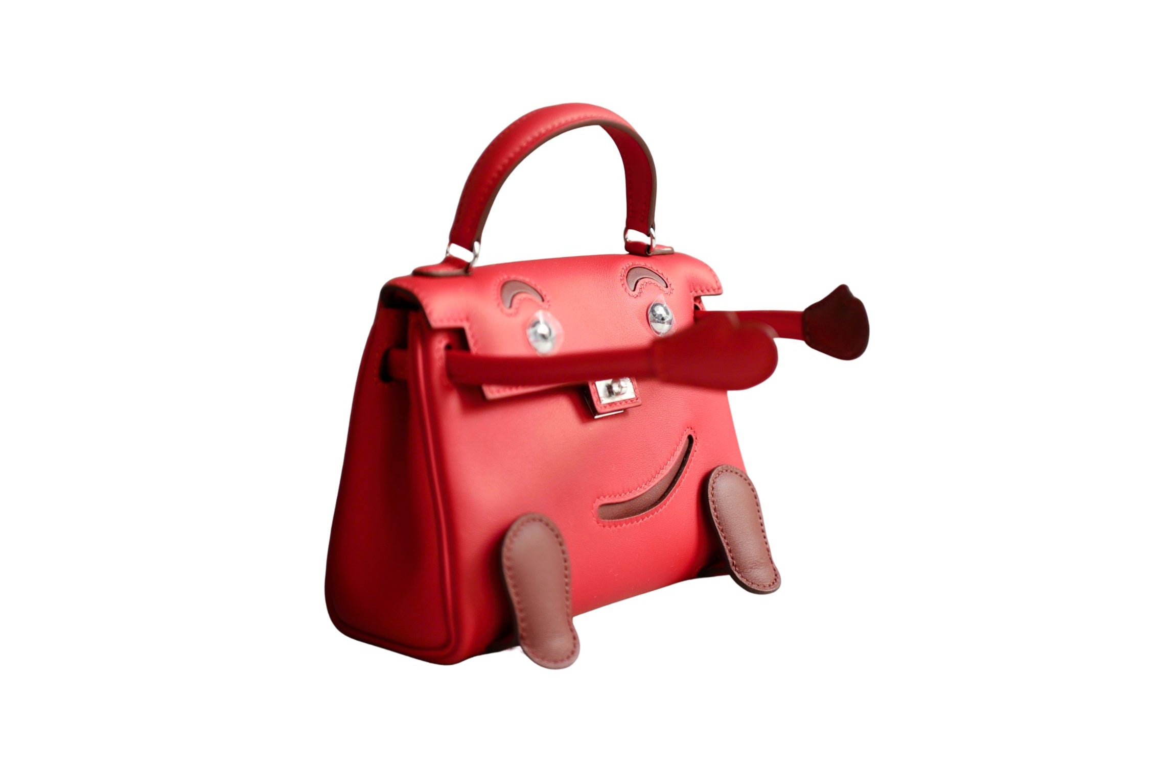 BNIB Hermès Kelly Doll Rouge De Coeur Swift Calfskin PHW G Stamp 2026