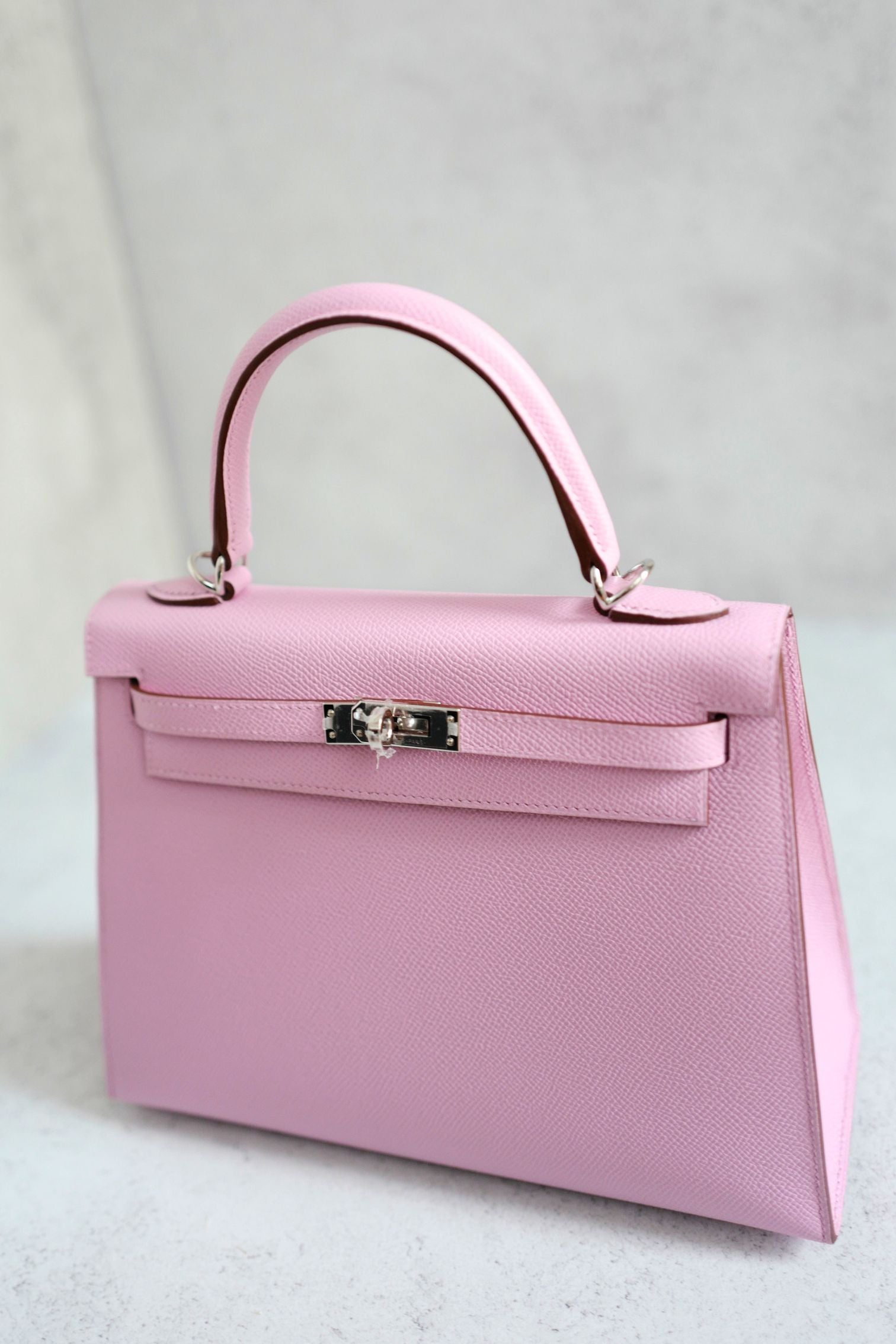BNIB Hermès Kelly 25 Mauve Sylvestre Epsom Sellier PHW G Stamp 2026