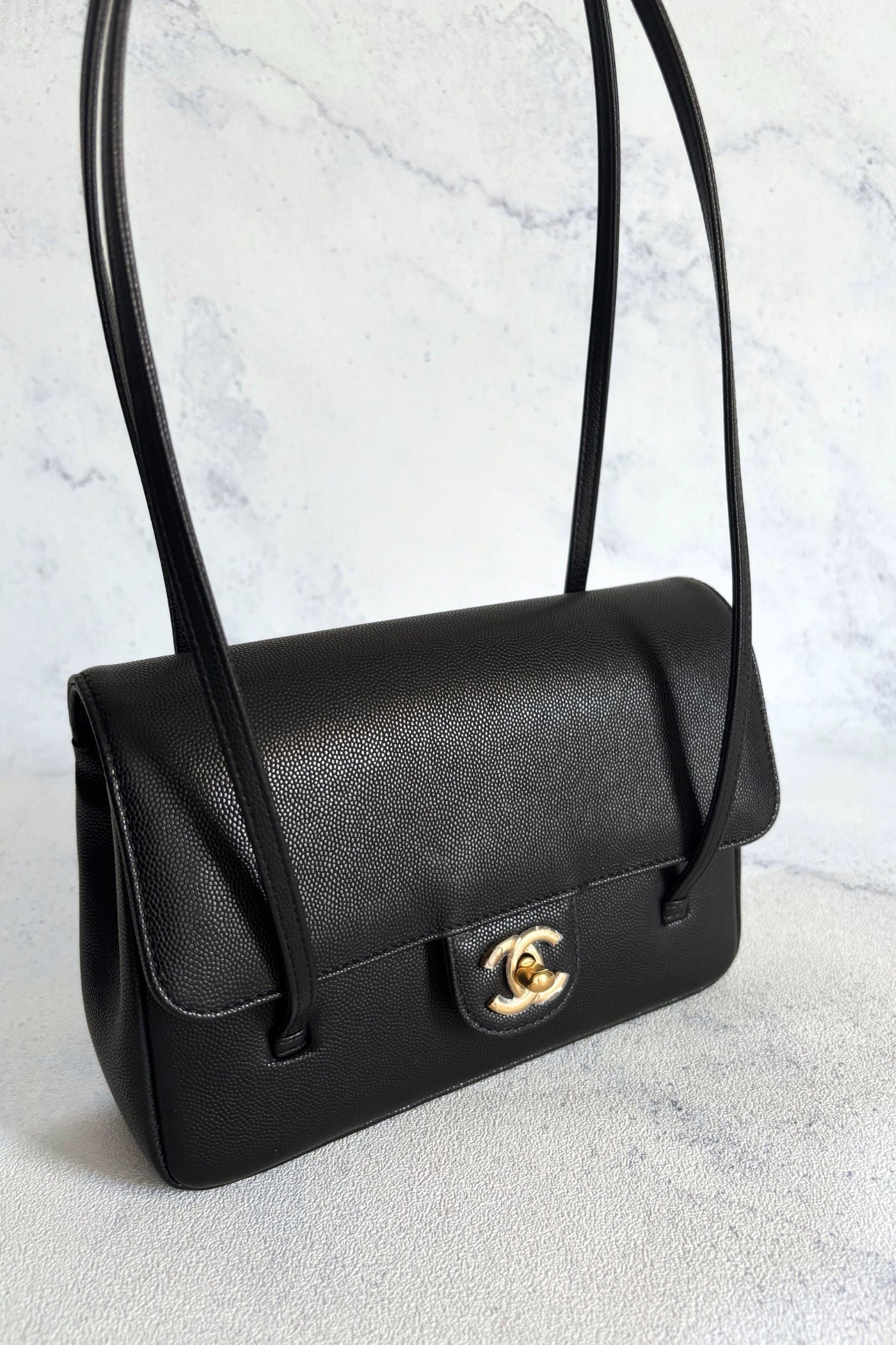 Chanel 26S Preppy Coco 22 Small Black Grained Calfskin GHW Matthieu Blazy