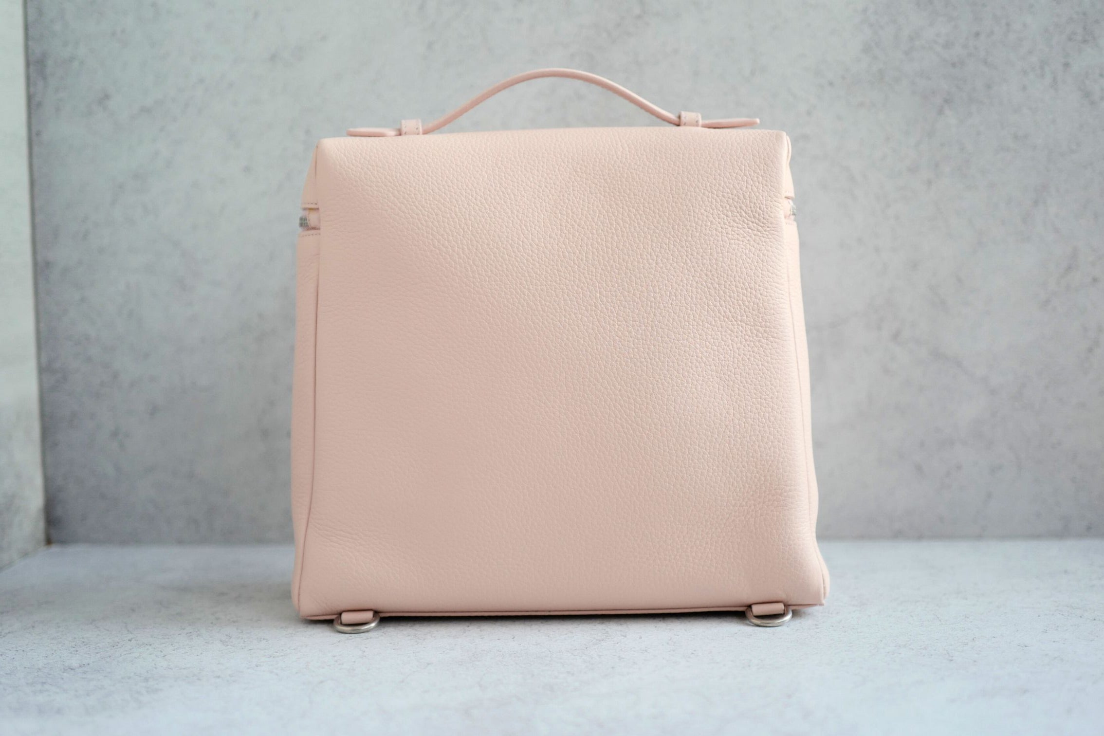 BNIB Loro Piana Extra Pocket backpack L23.5 in Candoglia Marble Rose Sakura Pink