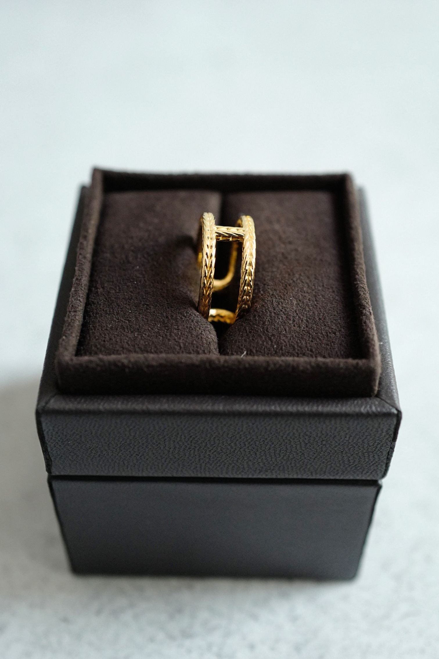Hermès Chaine d’Ancre Danaé Ring Small Model Yellow Gold 18K Size 52