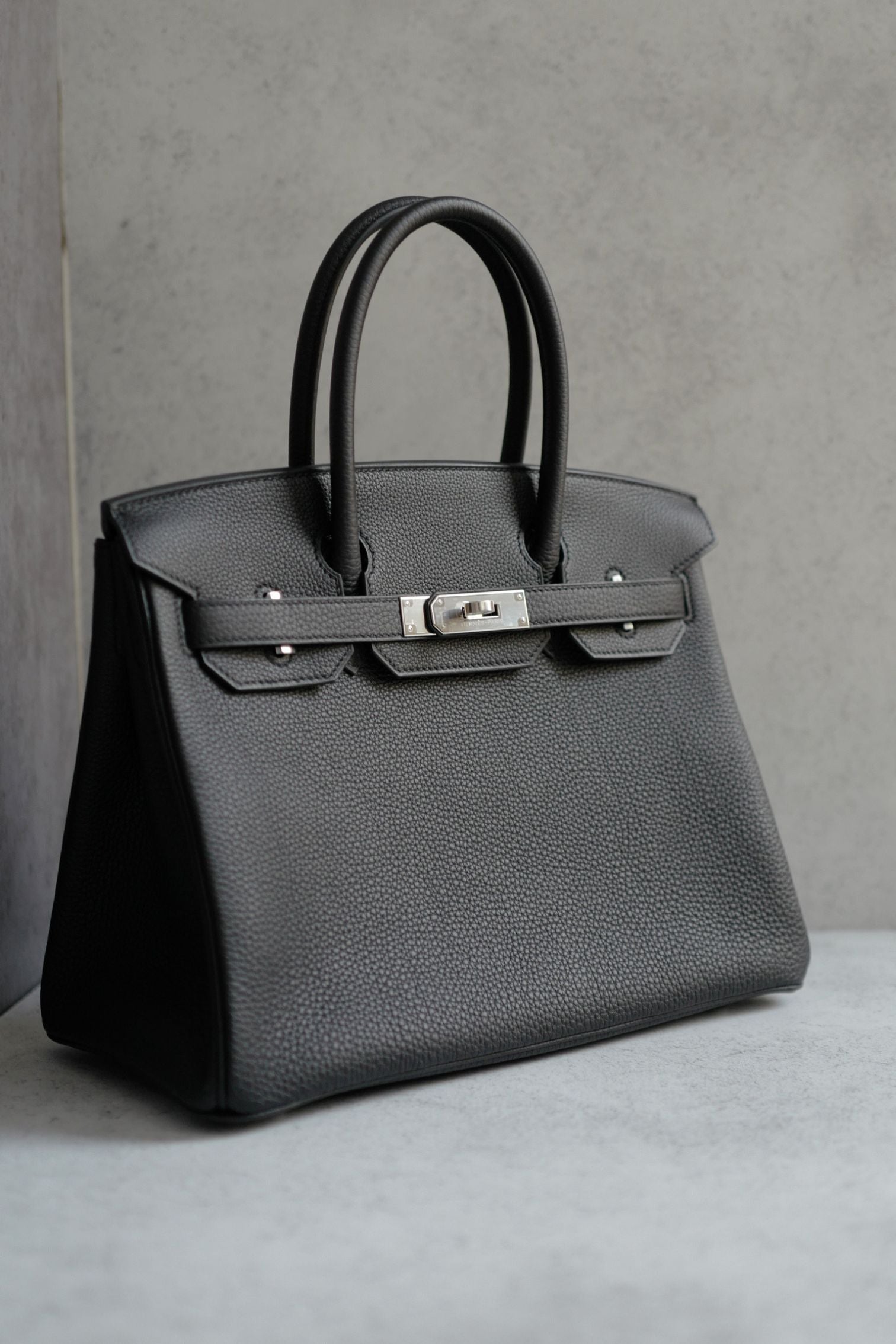 BNIB Hermes Birkin 30 Black Togo Leather Palladium Hardware G Stamp 2026