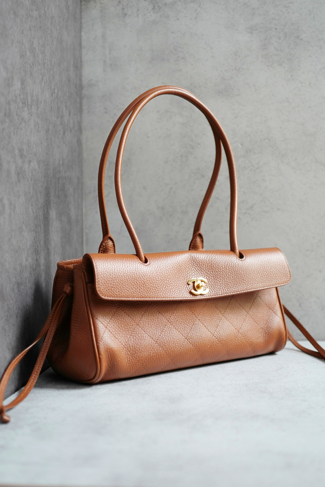 Chanel 26s Shopping Bag Matthieu Blazy Camel Brown Calfskin Spring Summer 2026