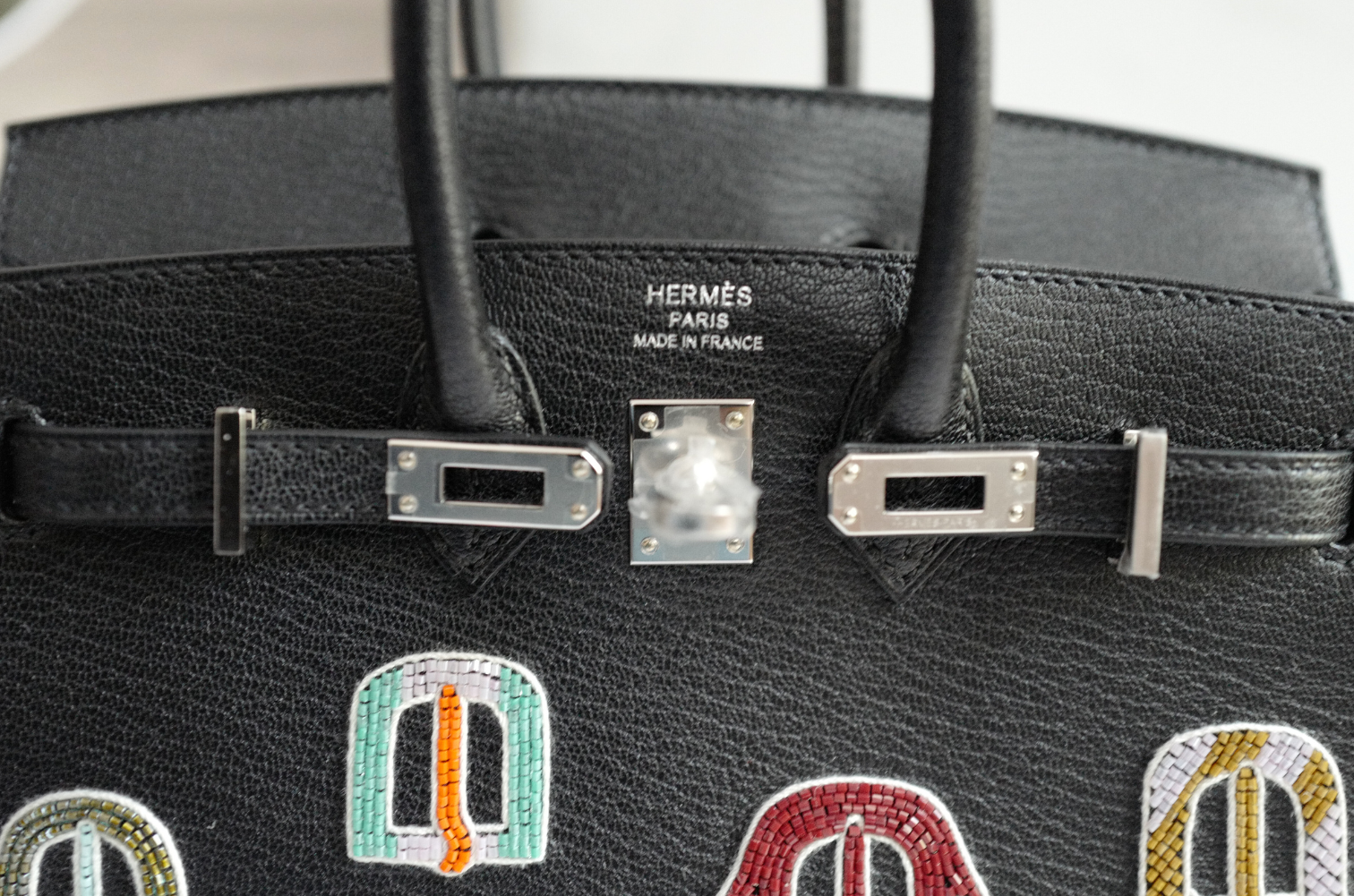 BNIB Hermes Birkin 20 Sellier Bouclerie Moderne Black Chèvre Palladium Hardware
