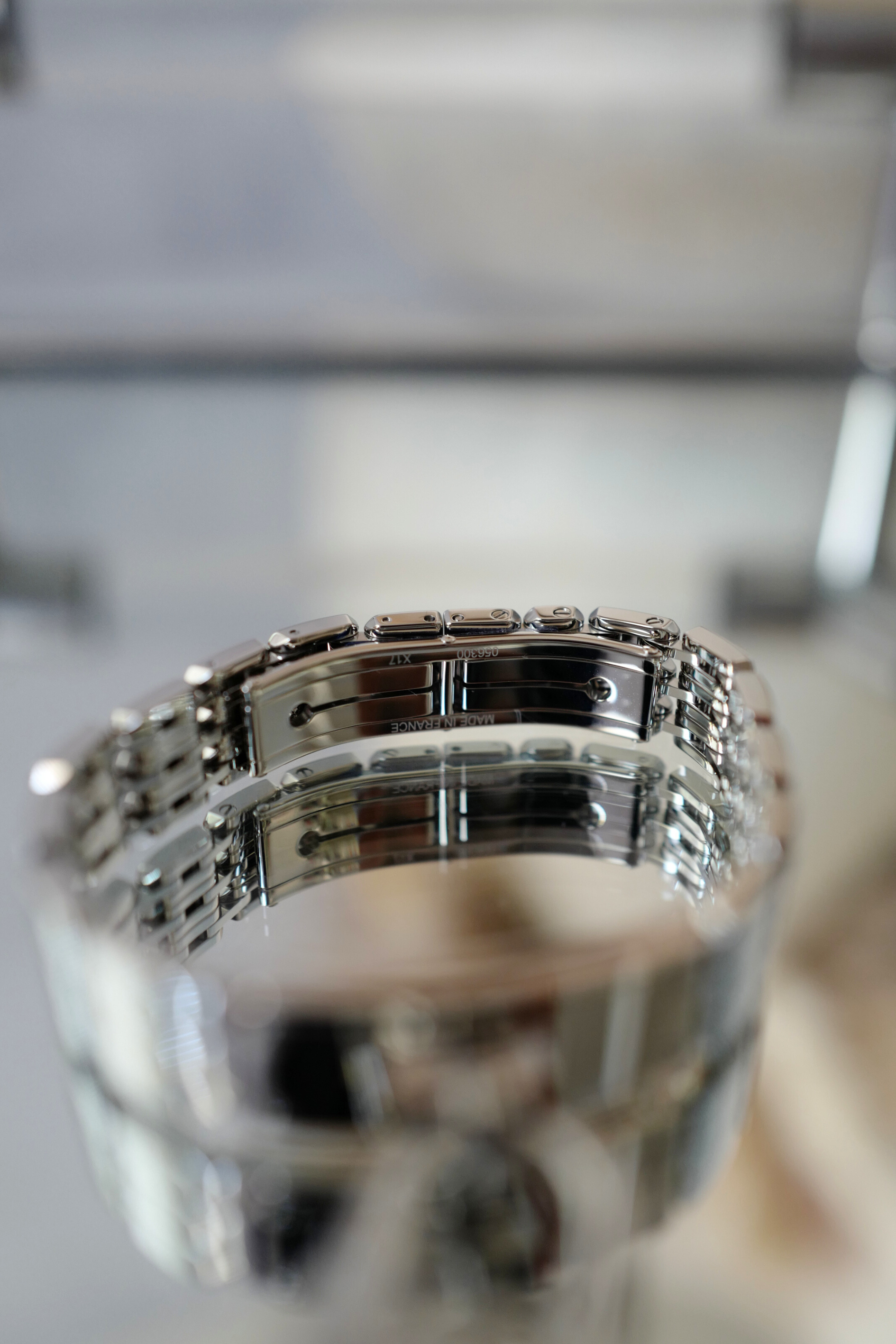 BNIB Hermes Kelly Watch Mini Model 16 mm Diamond Stainless Steel Bracelet