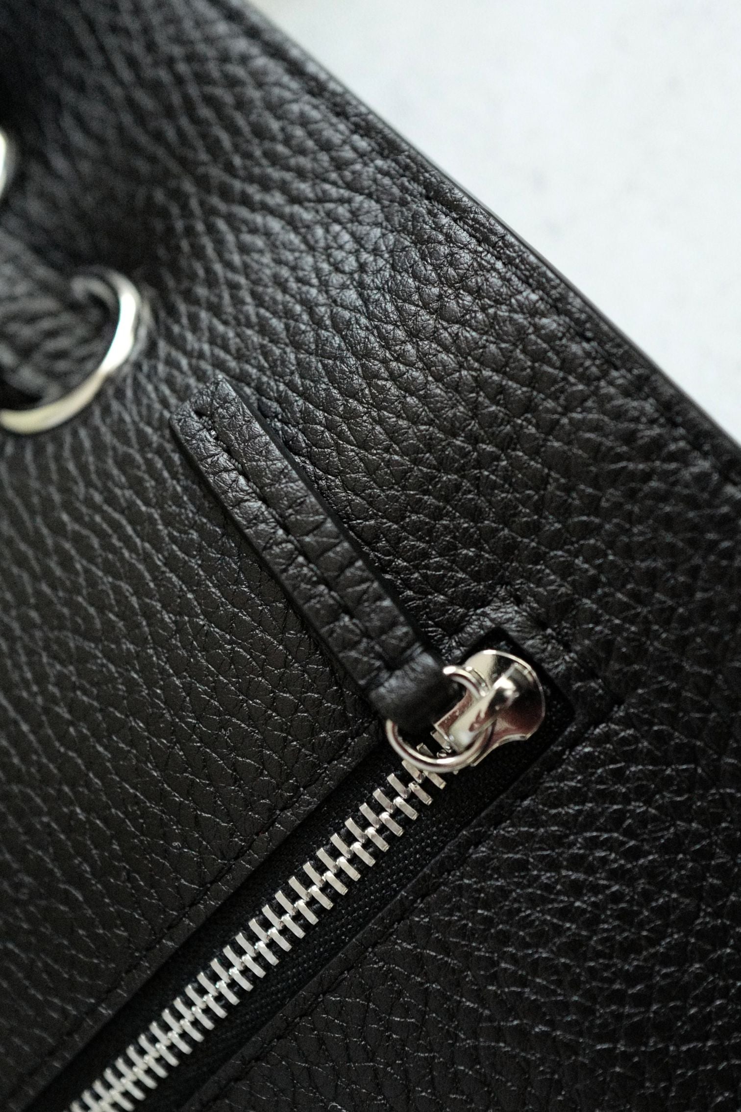 Chanel 26s Maxi Flapbag Black Grained Calfskin & Silver Metal "Matthieu Blazy