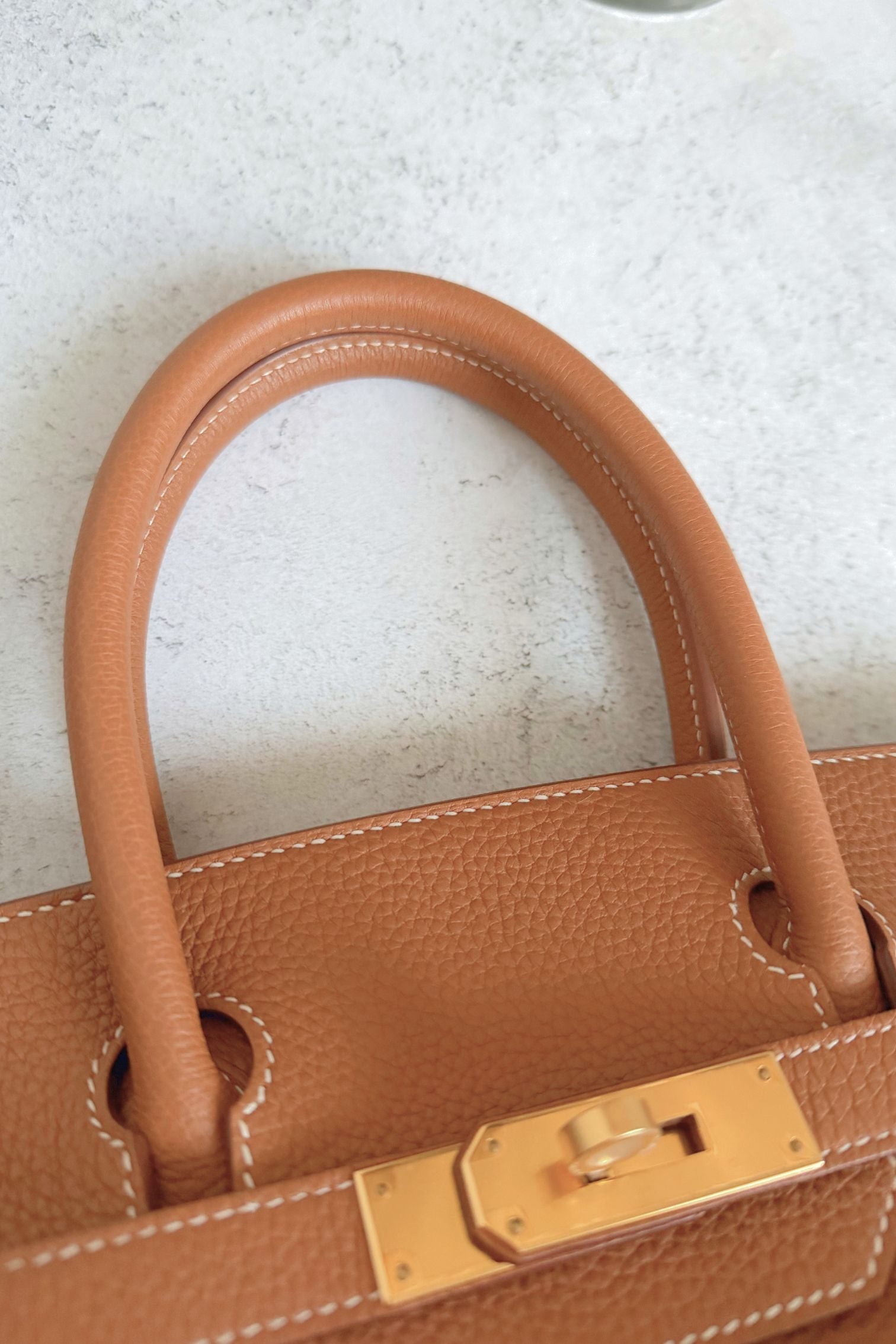 BNIB Hermes Birkin 30 Gold Togo Leather Gold Hardware G Stamp 2026