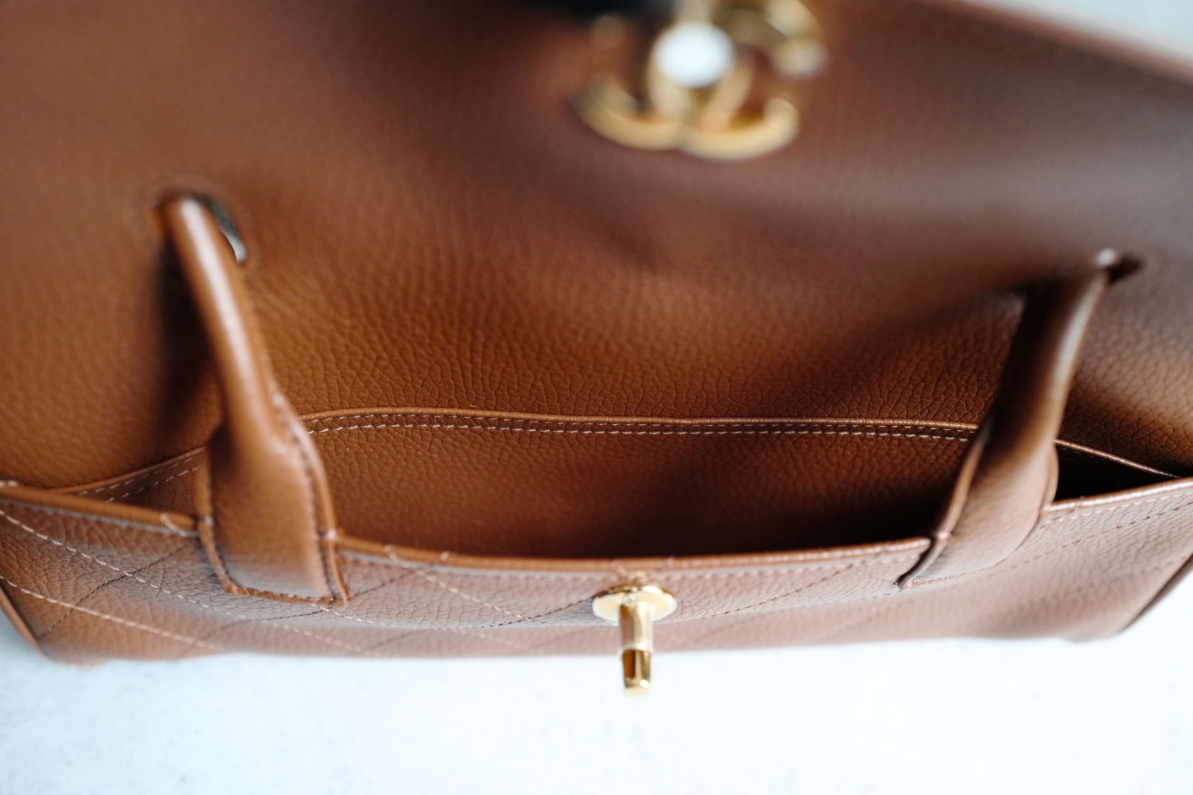 Chanel 26s Shopping Bag Matthieu Blazy Camel Brown Calfskin Spring Summer 2026