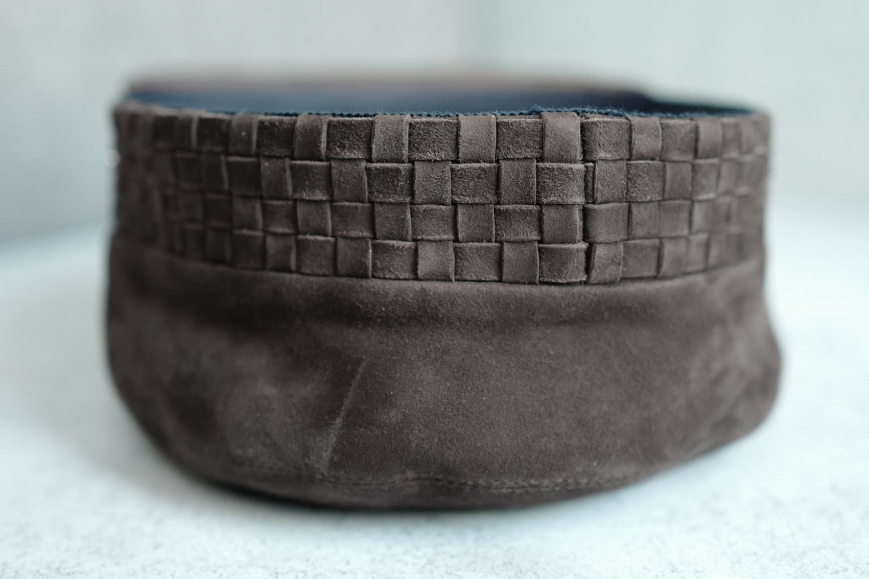 NEW Hermes Casquette Femme Giulietta in Marron Ebene Size 57 Hat $1600 Retail