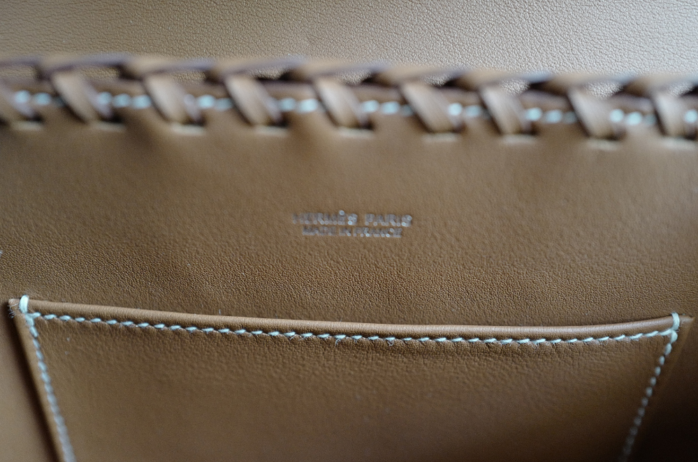 BNIB Hermes Mini Kelly Picnic Gold w Palladium Hardware Complete W Receipt