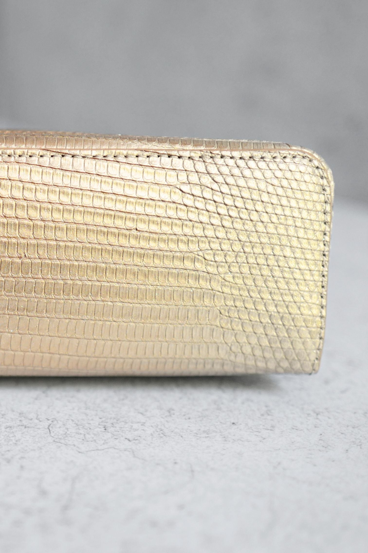Loro Piana Extra Pocket L19 Lizard Cosmic Whisper/Sun Gold HW Limited Exotic