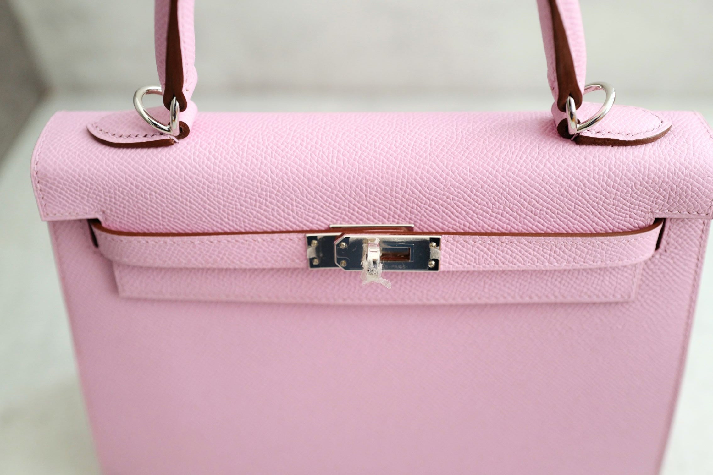BNIB Hermès Kelly 25 Mauve Sylvestre Epsom Sellier PHW G Stamp 2026