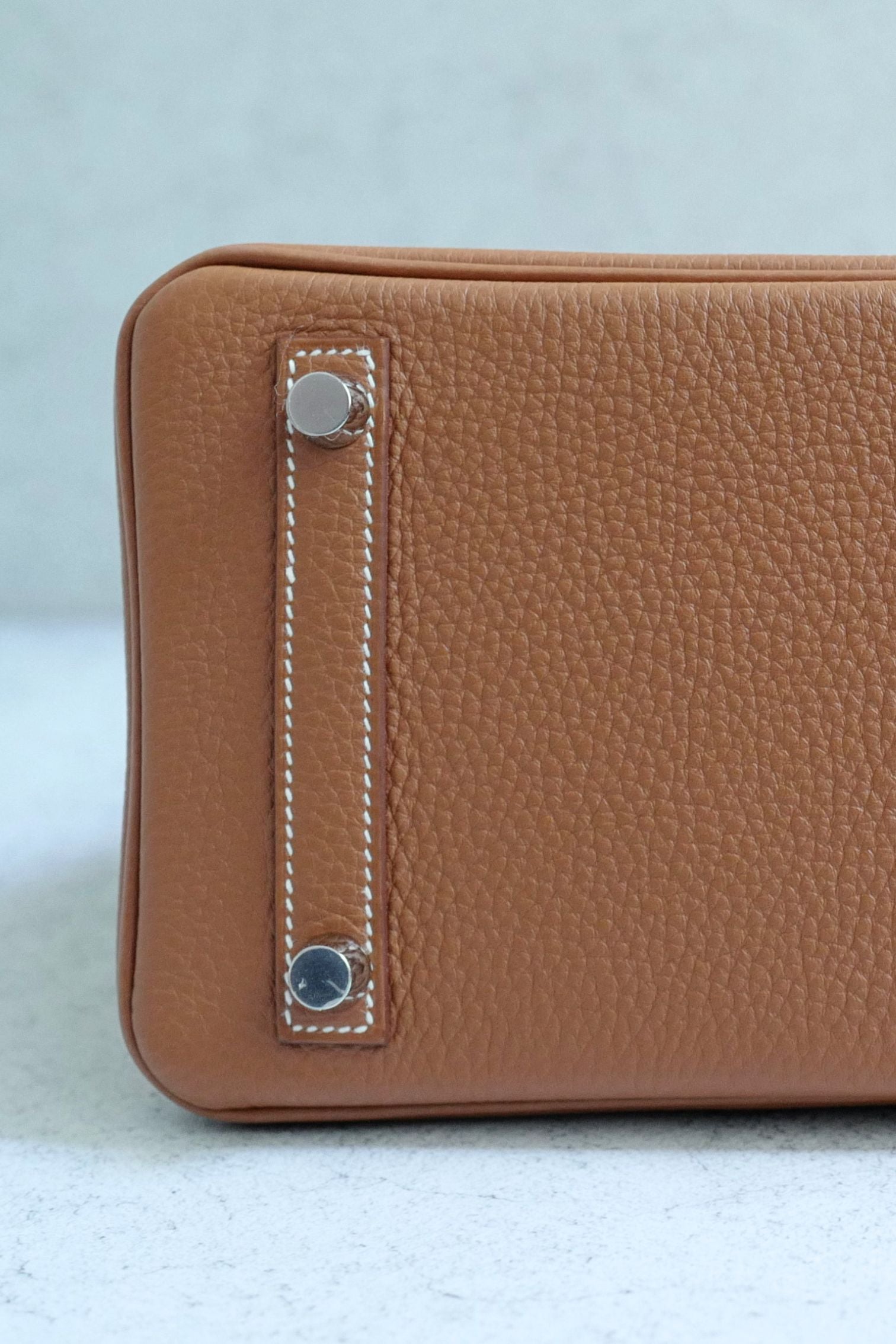 BNIB Hermes Birkin 25 Gold Togo Leather Palladium Hardware