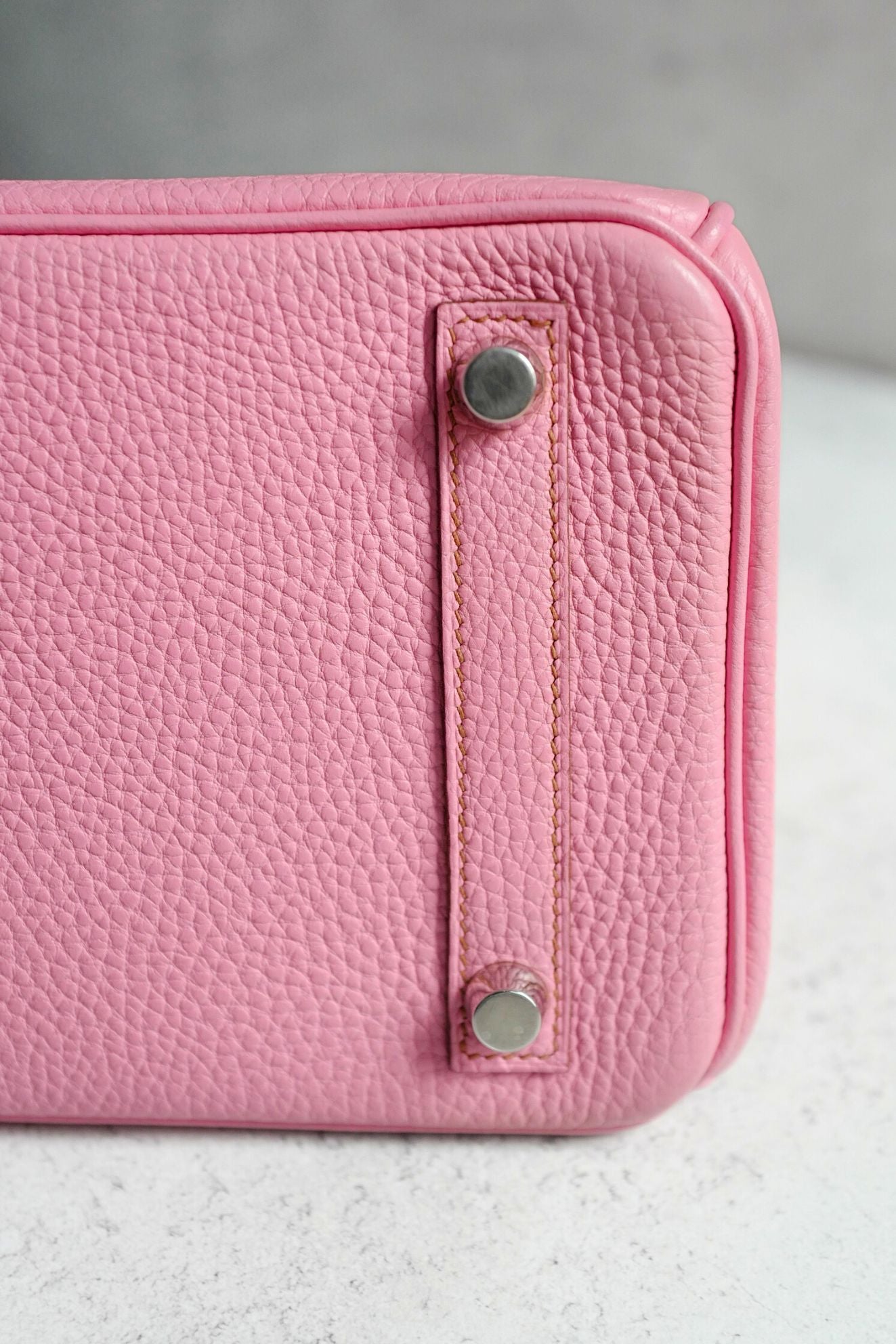 Hermès Birkin 25 5P Bubblegum Pink Togo Leather Palladium Hardware N Stamp