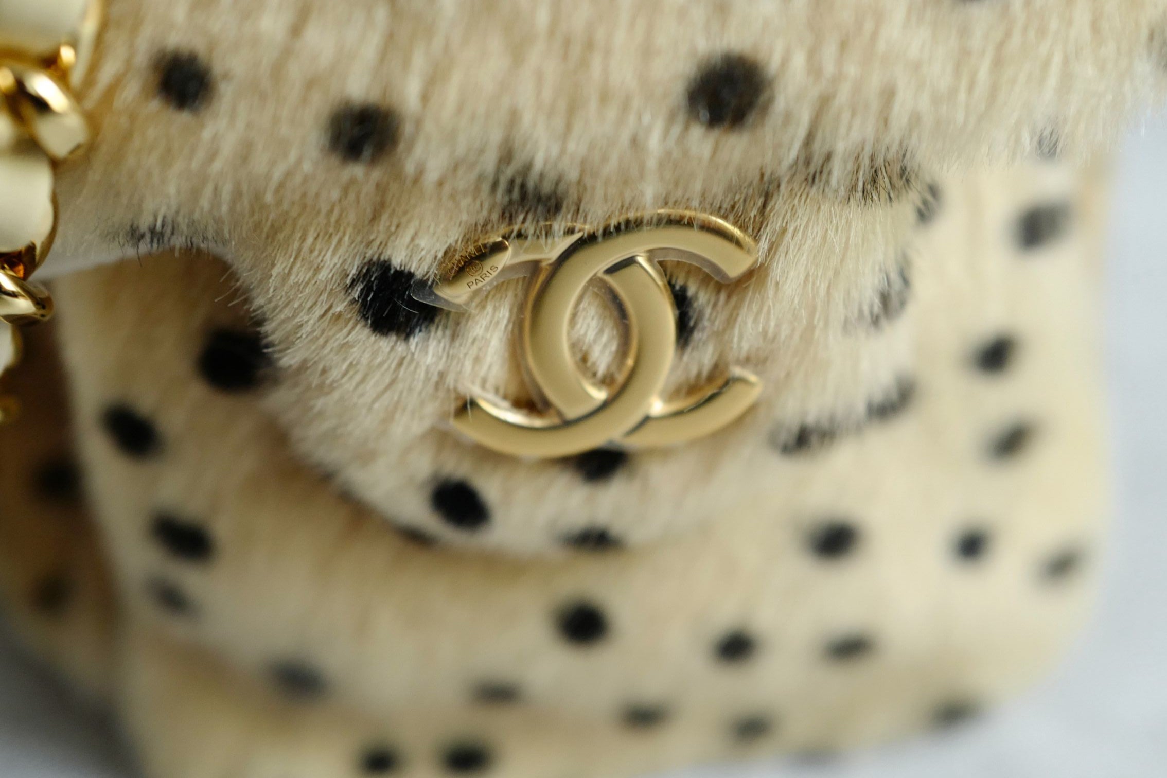 Chanel 26A Mini Hobo Leopard Matthieu Blazy Light Beige & Black GHW