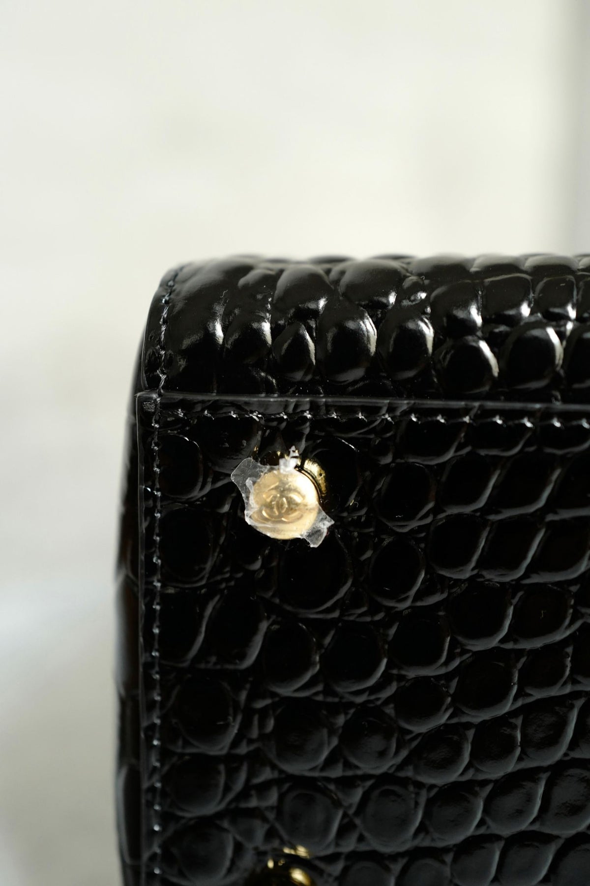 NEW Chanel 26K Small Tote Black Crocodile Embossed Calfskin GHW Matthieu Blazy's