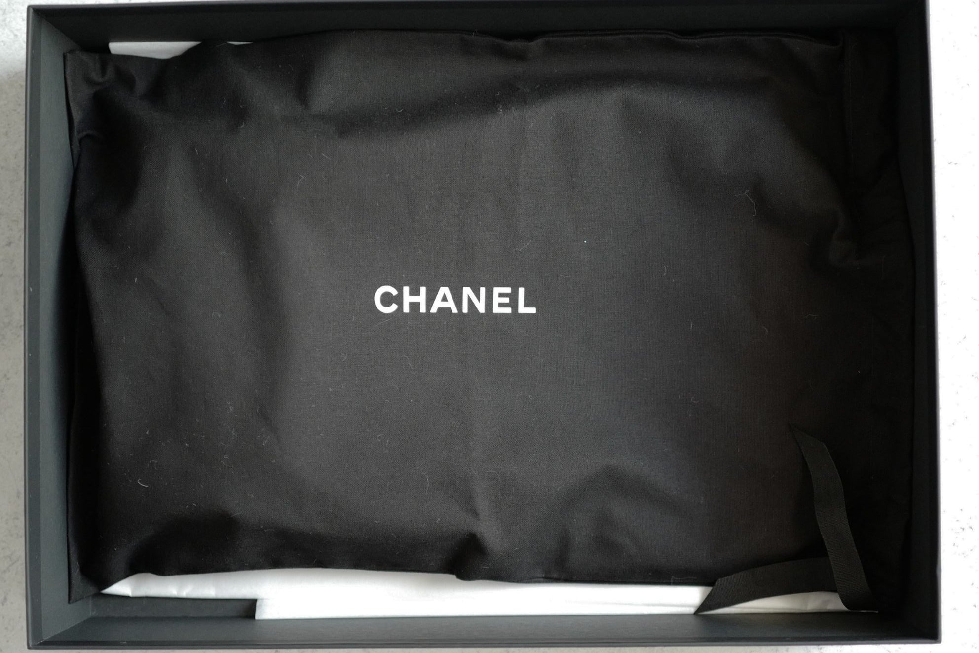 Chanel 26 Preppy Coco 17 Mini White Grained Shiny Calfskin Gold Hardware