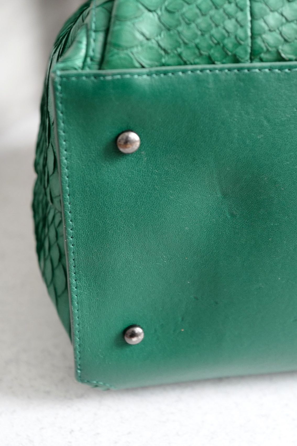 Chanel Gabrielle Backpack Drawstring bag In Phyton Exotic Rare Limited Edition