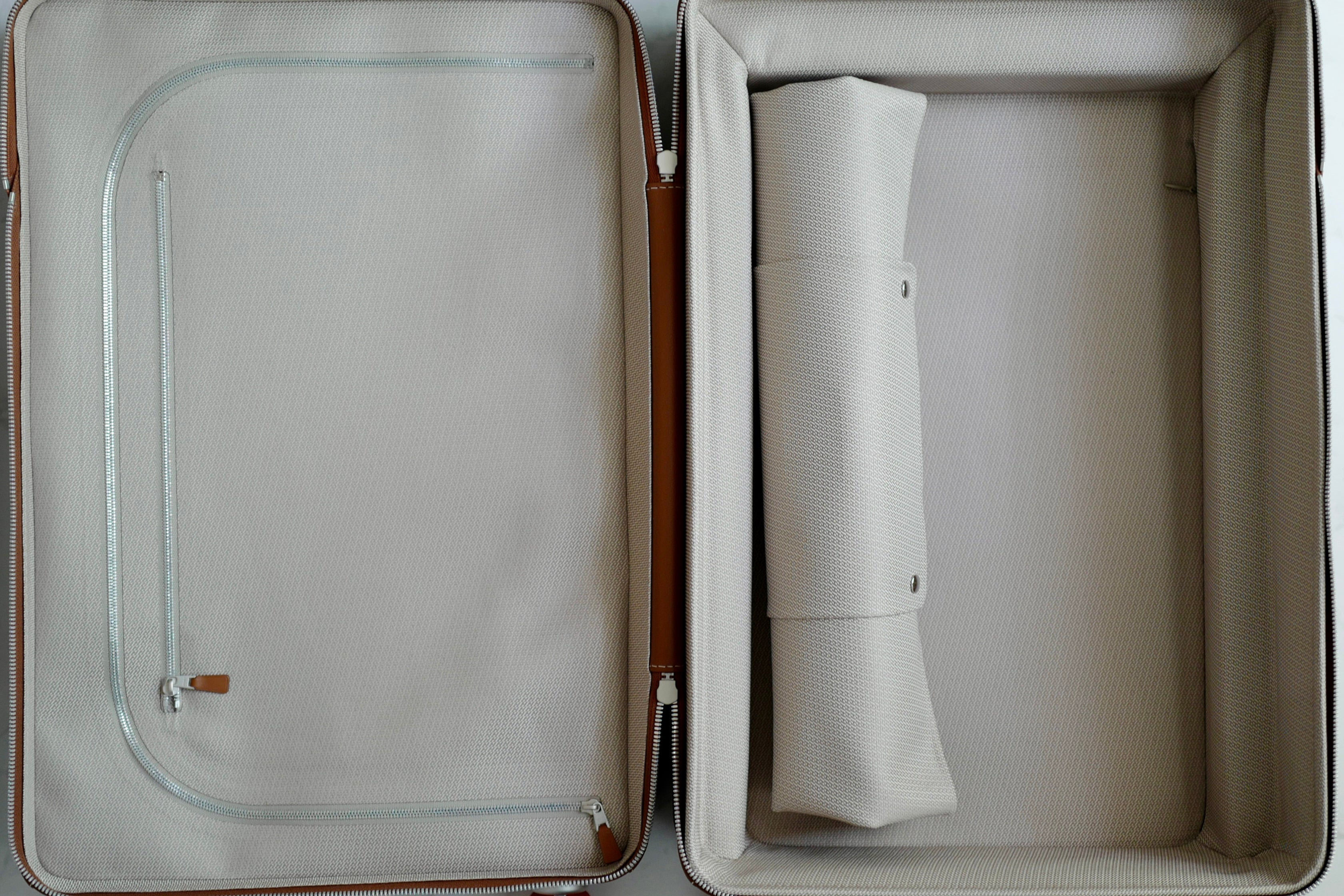 BNIB Hermès RMS Cargo Carry On Cabine Suitcase – Dessert/Fauve 2025 $24K