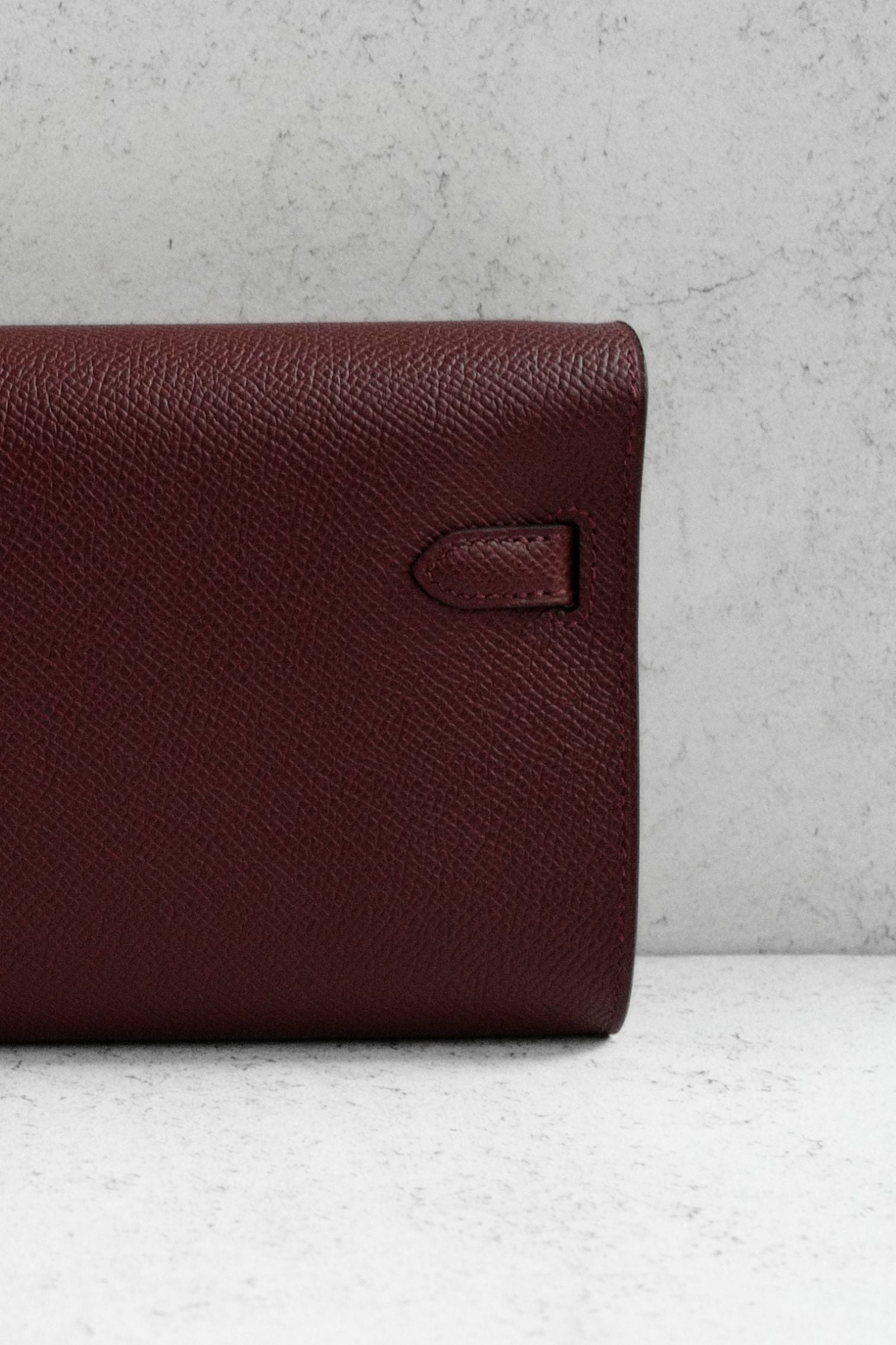 Hermès Kelly Classique To Go Wallet Rouge H Epsom Calfskin GHW G Stamp