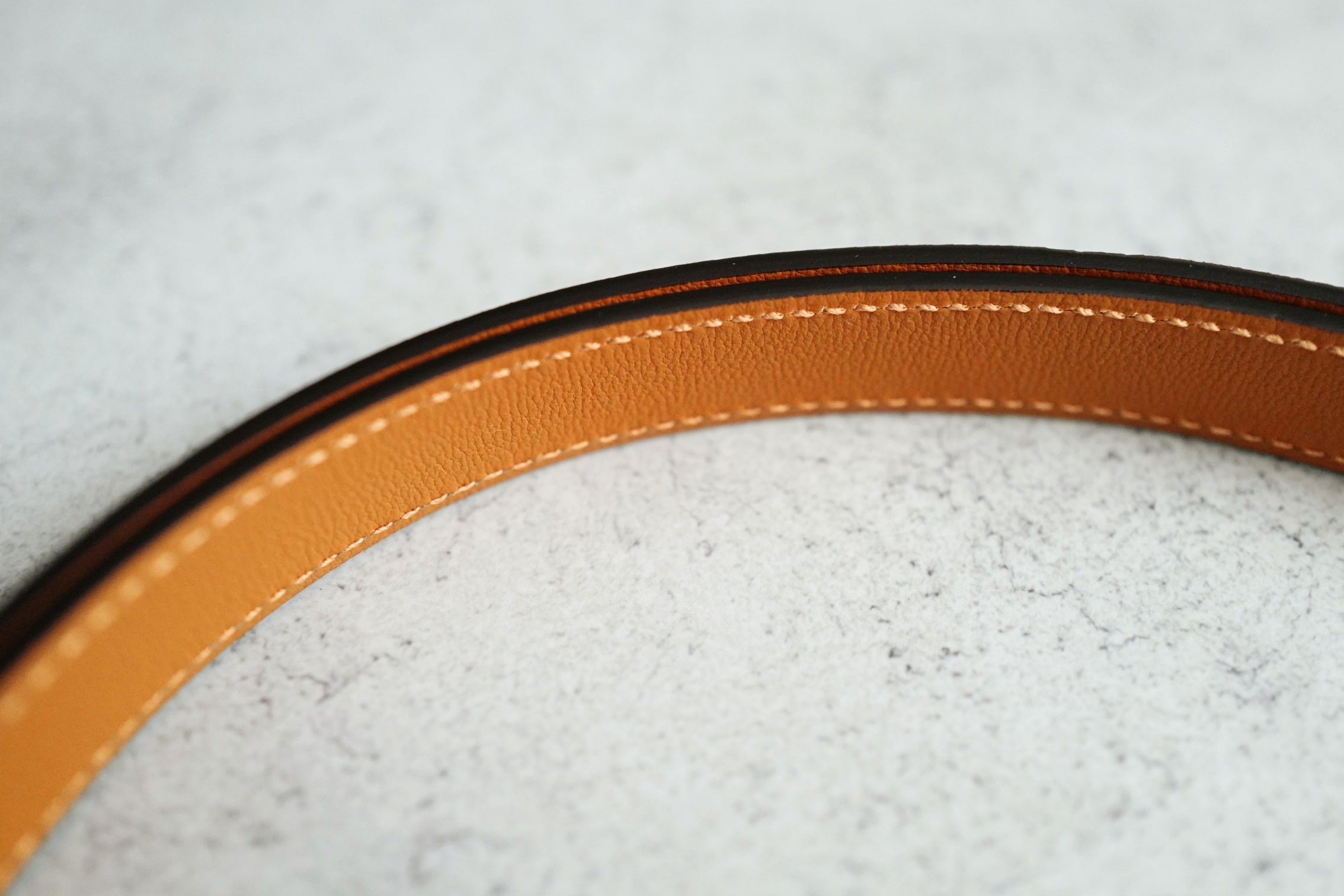 BNIB Hermès Kelly 18 Belt Epsom in Mauve Sylvestre Palladium Hardware 2026