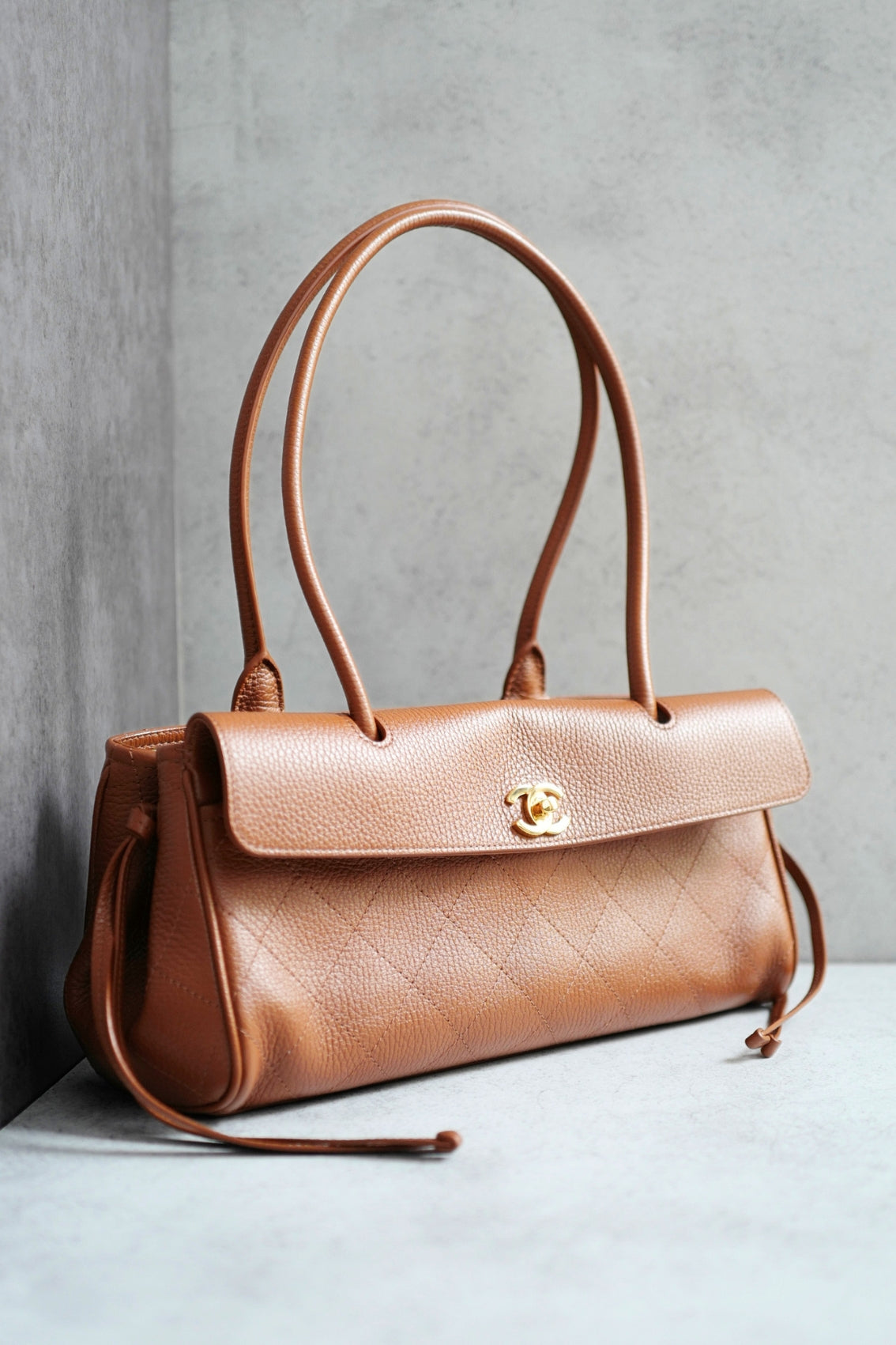 Chanel 26s Shopping Bag Matthieu Blazy Camel Brown Calfskin Spring Summer 2026
