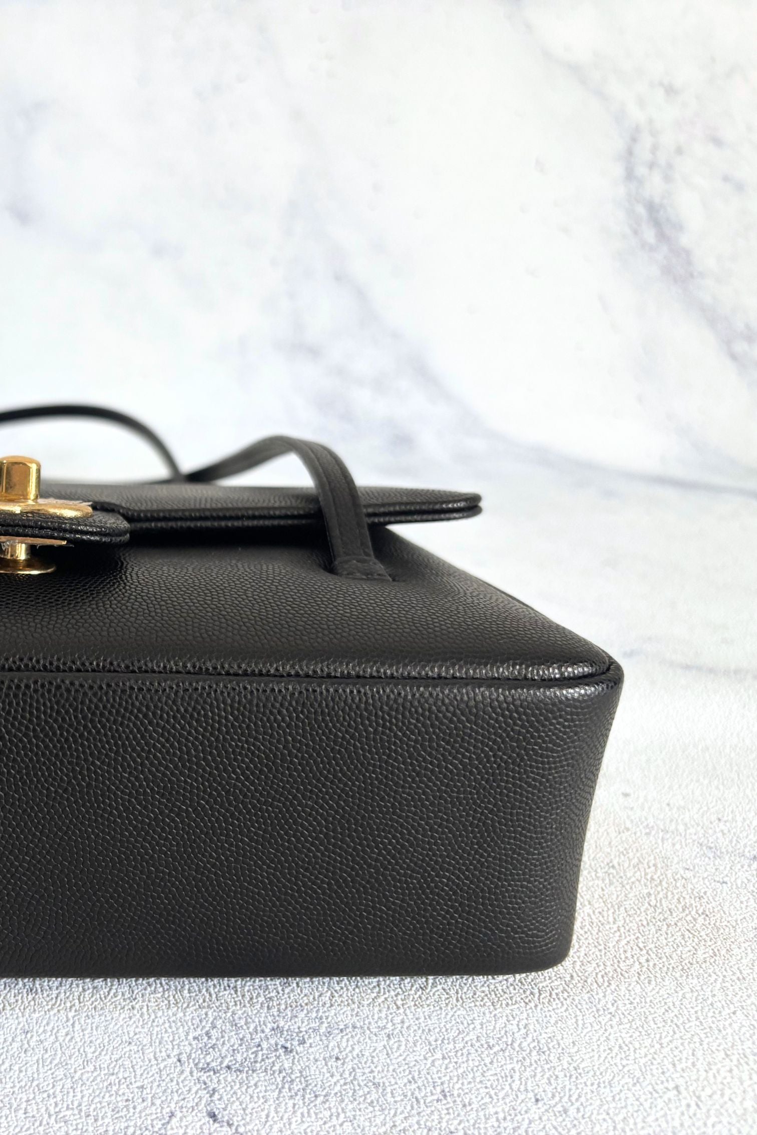 Chanel 26S Preppy Coco 22 Small Black Grained Calfskin GHW Matthieu Blazy