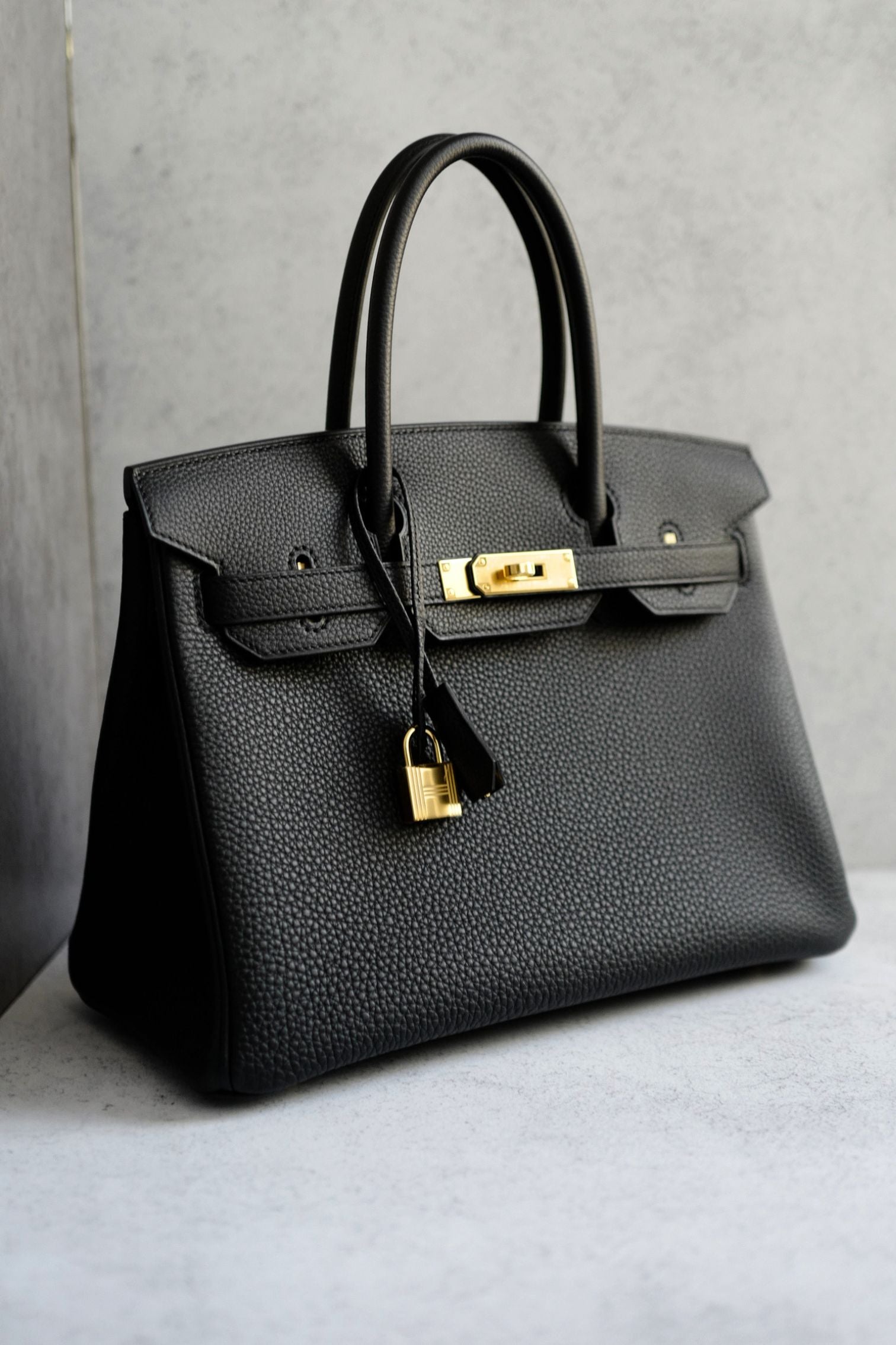 BNIB Hermes Birkin 30 Black Togo Leather Gold Hardware G Stamp 2026