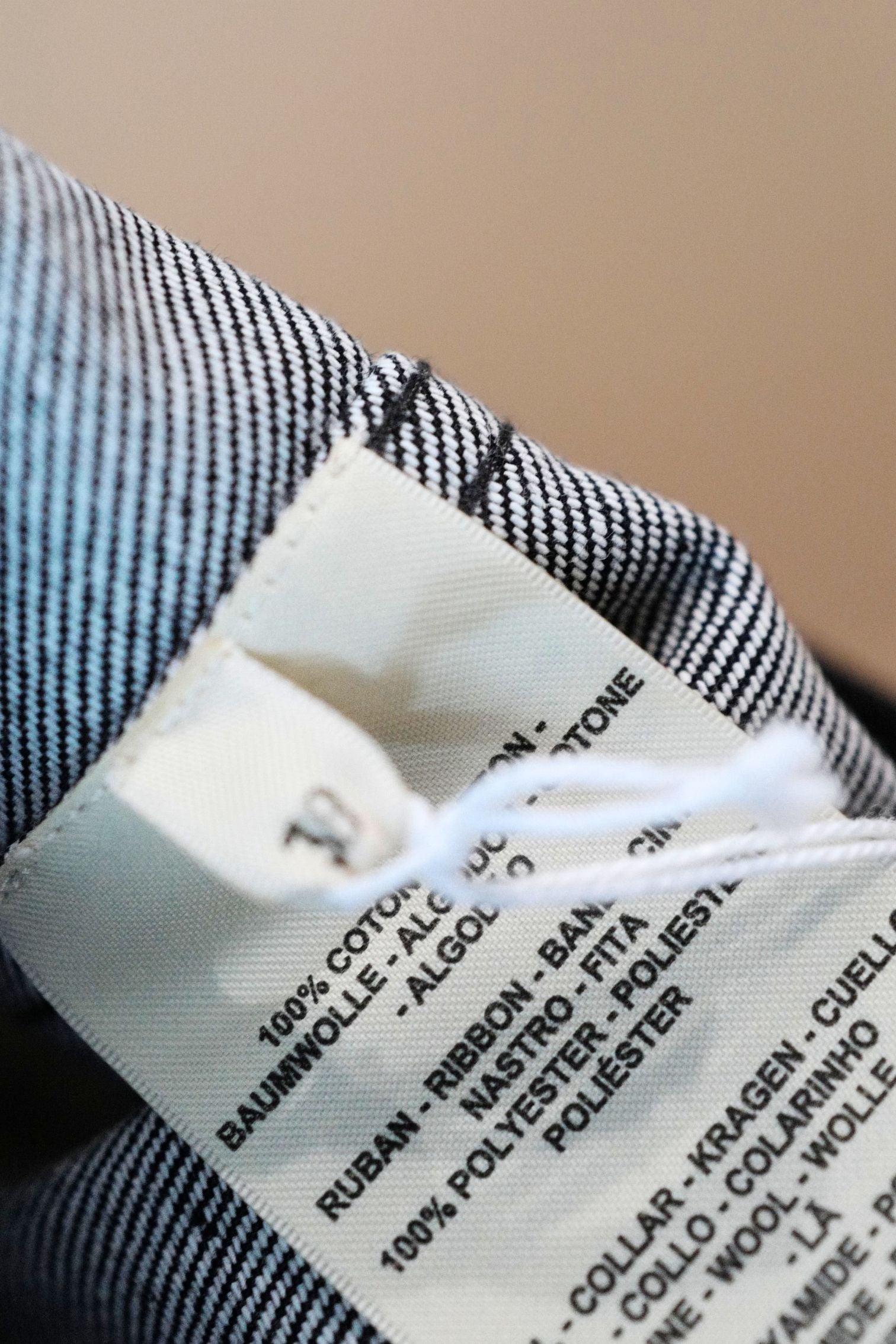 Hermès Sleeveless Vest Jacket Natural Pigment Denim Gris Carbone Size 38