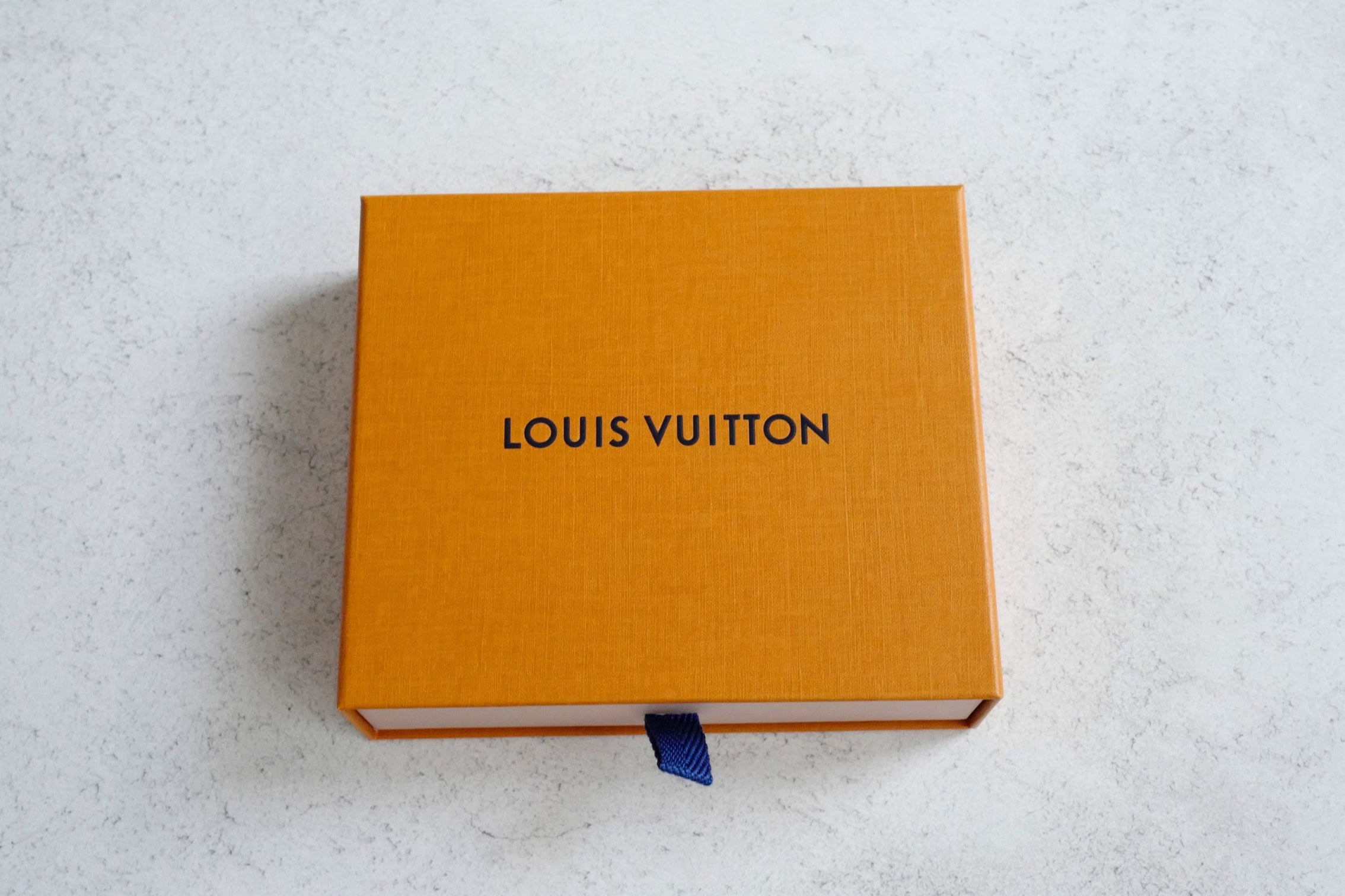 Louis Vuitton Vivienne Fur Key Holder White Mink Fur Leather Gold Hardware