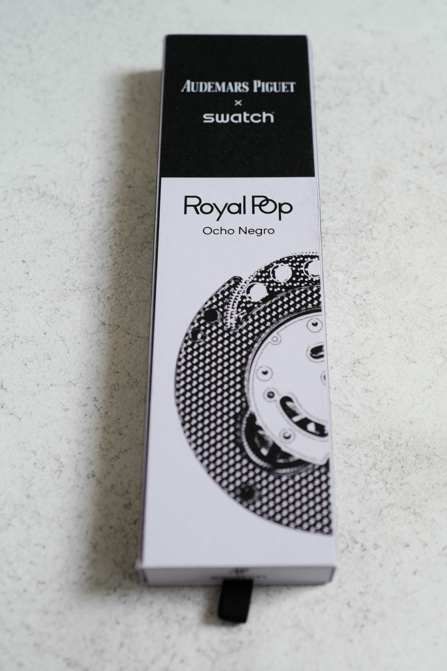 Audemars Piguet x Swatch Royal Pop Panda Black White Mechanical Watch
