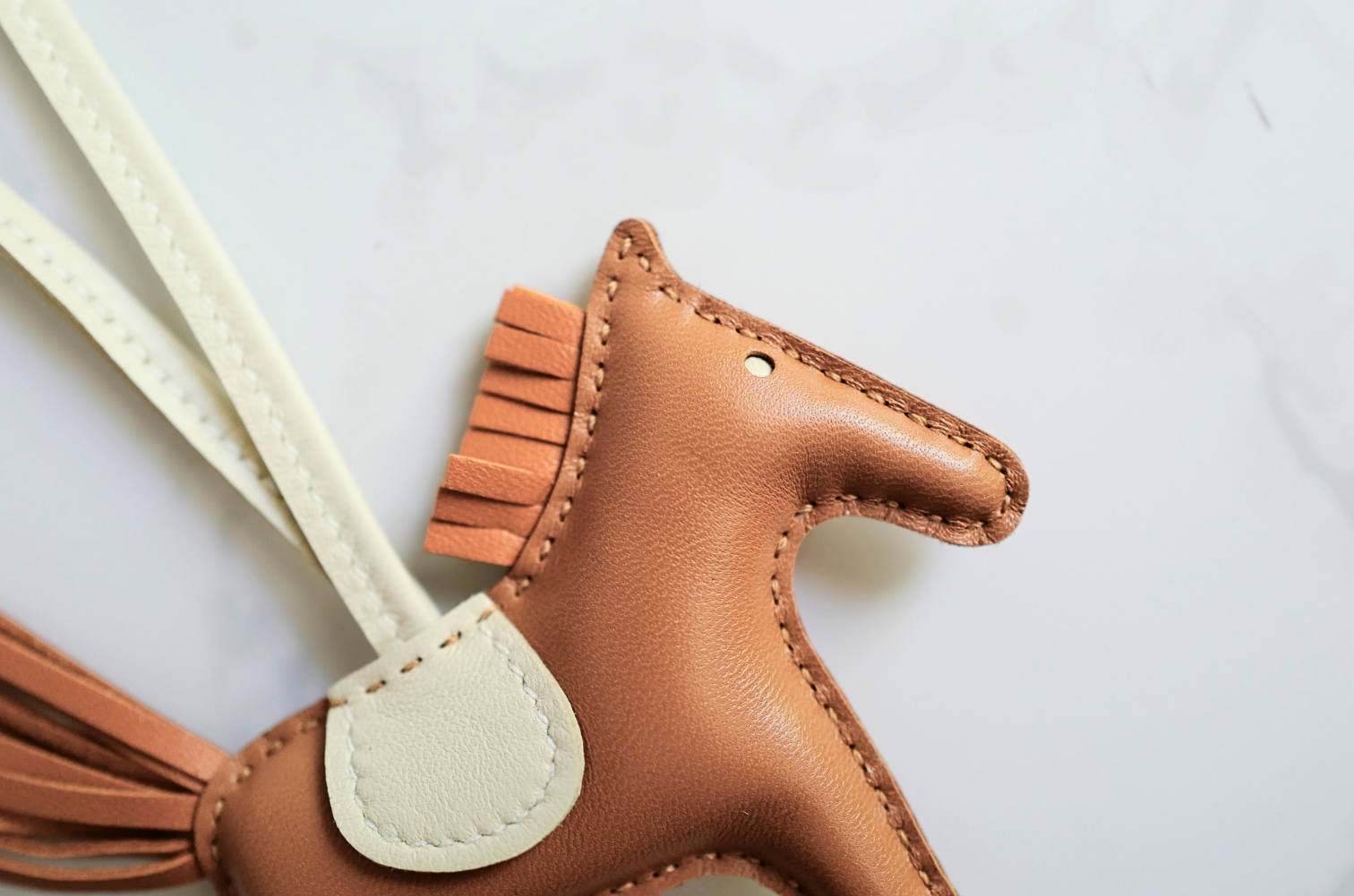 BNIB Hermes Rodeo PM Agneau Gold/Pain D'epice/Craie