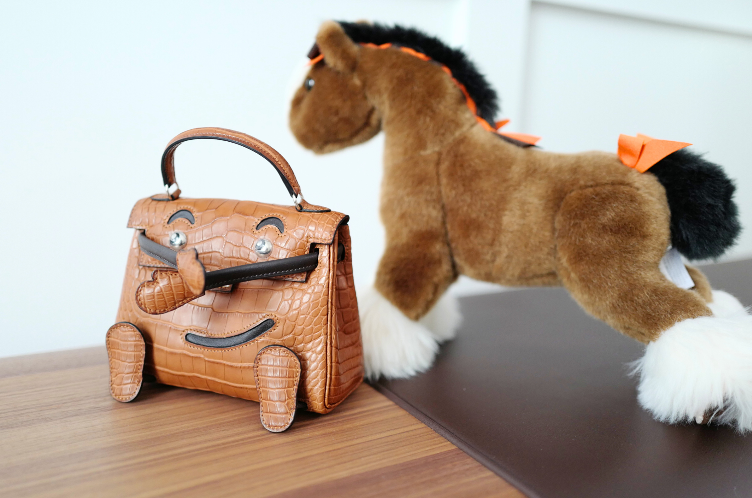 BNIB Hermès Kelly dole Gold Matte Crocodile Leather Handbag with Palladium Hardware