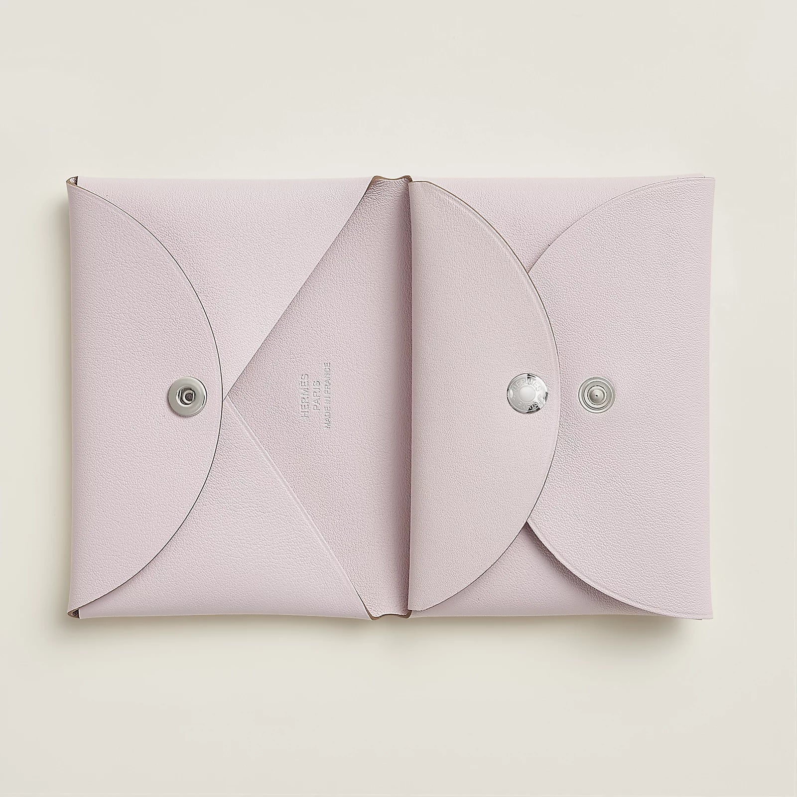 BNIB Hermes Calvi Duo in Spring Owl Veau Swift Card Holder PHW