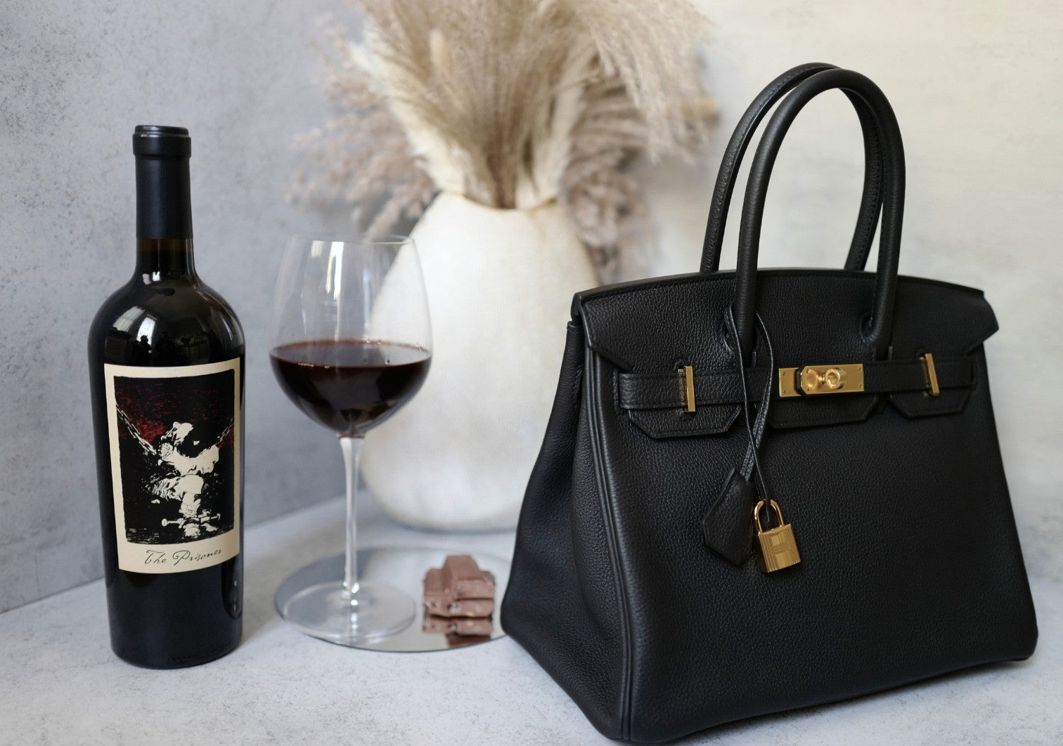Hermès Birkin 30 Black Togo Leather with Gold Hardware New #W