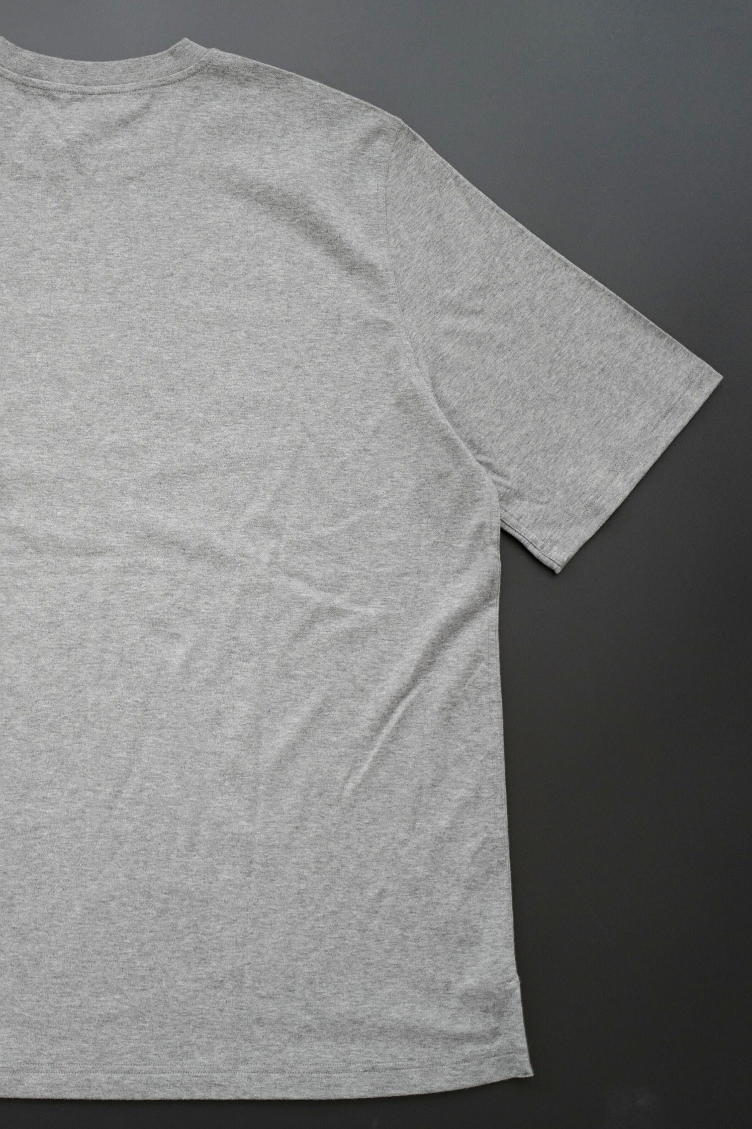 NEW Hermès Men’s T-Shirt Gray Cotton Short Sleeve Size L Logo Casual Top