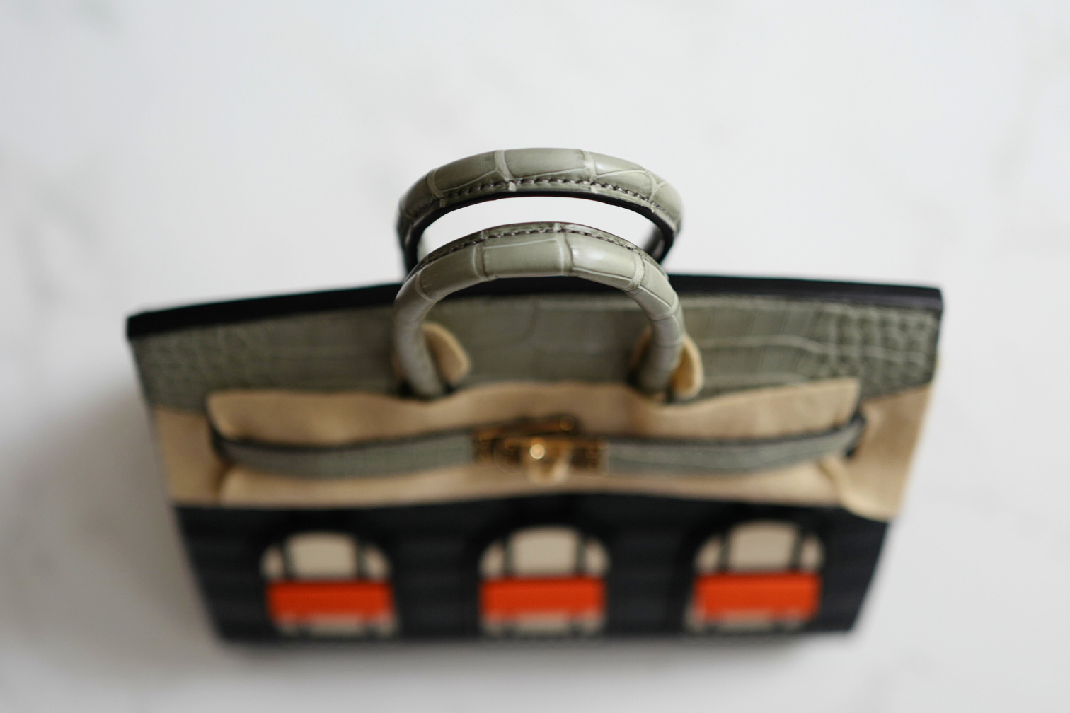BNIB Hermès Birkin 20 Sellier Faubourg “Rainy Days” Alligator & Epsom Gris Misty PHW 2025